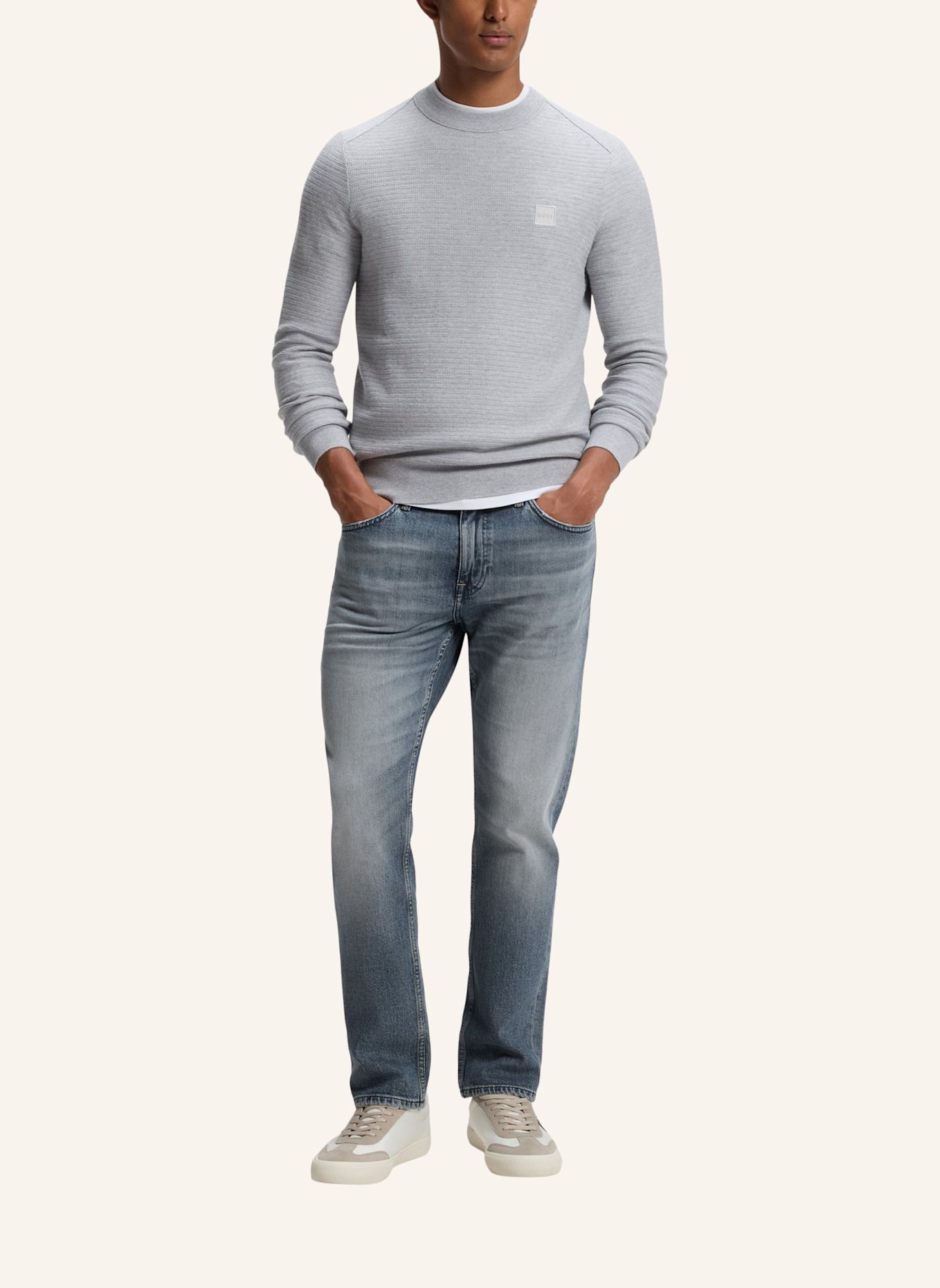 BOSS Jeans DELAWARE BO Slim Fit: BLAU