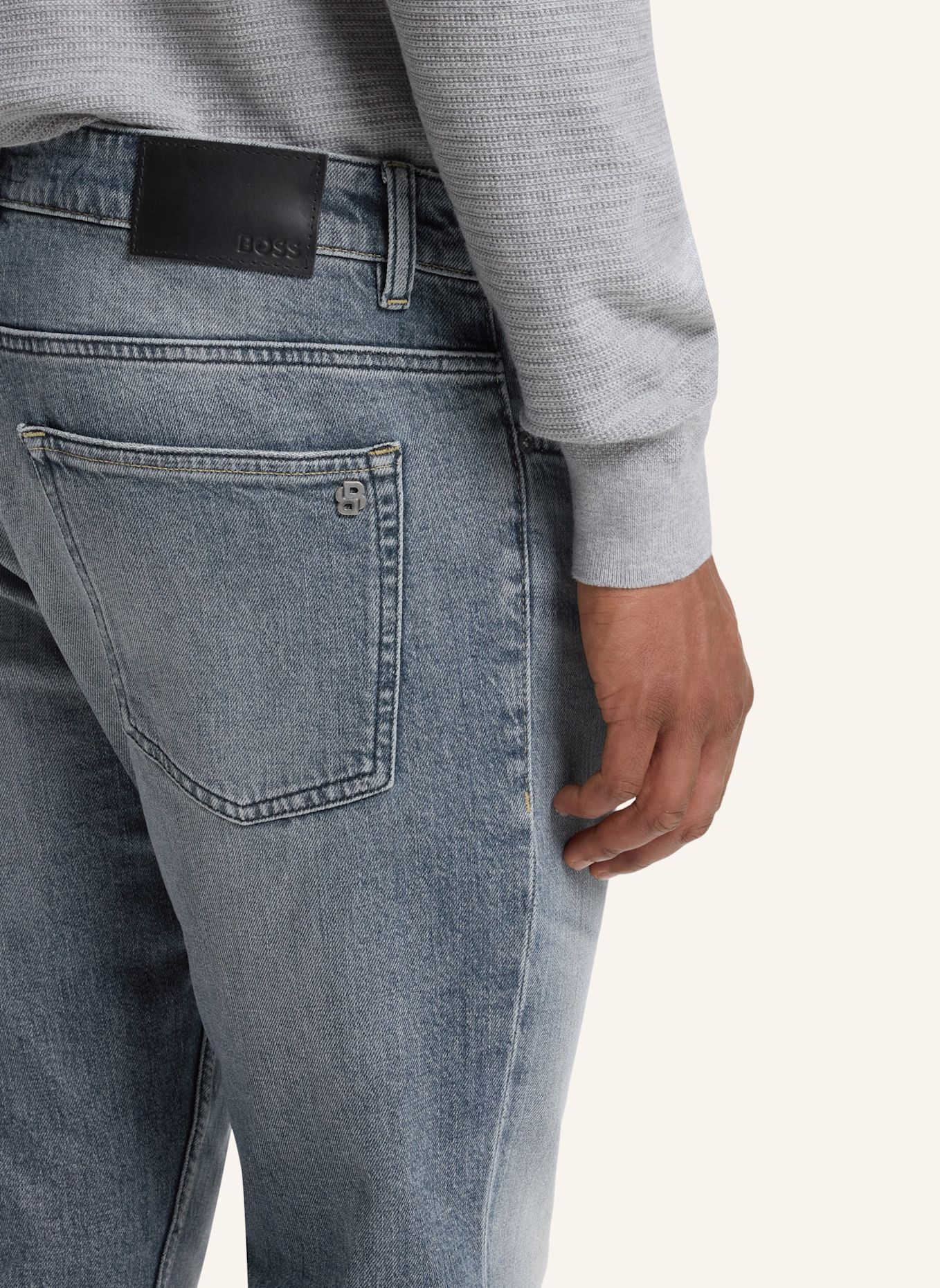 BOSS Jeans DELAWARE BO Slim Fit: BLAU