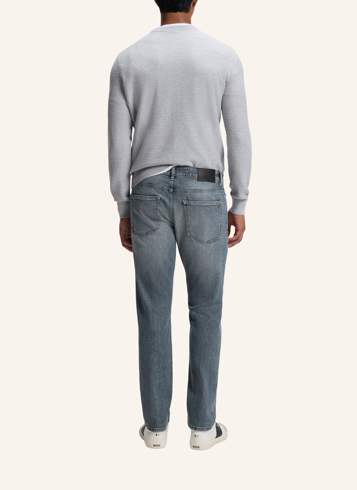 BOSS Jeans DELAWARE BO Slim Fit: BLAU