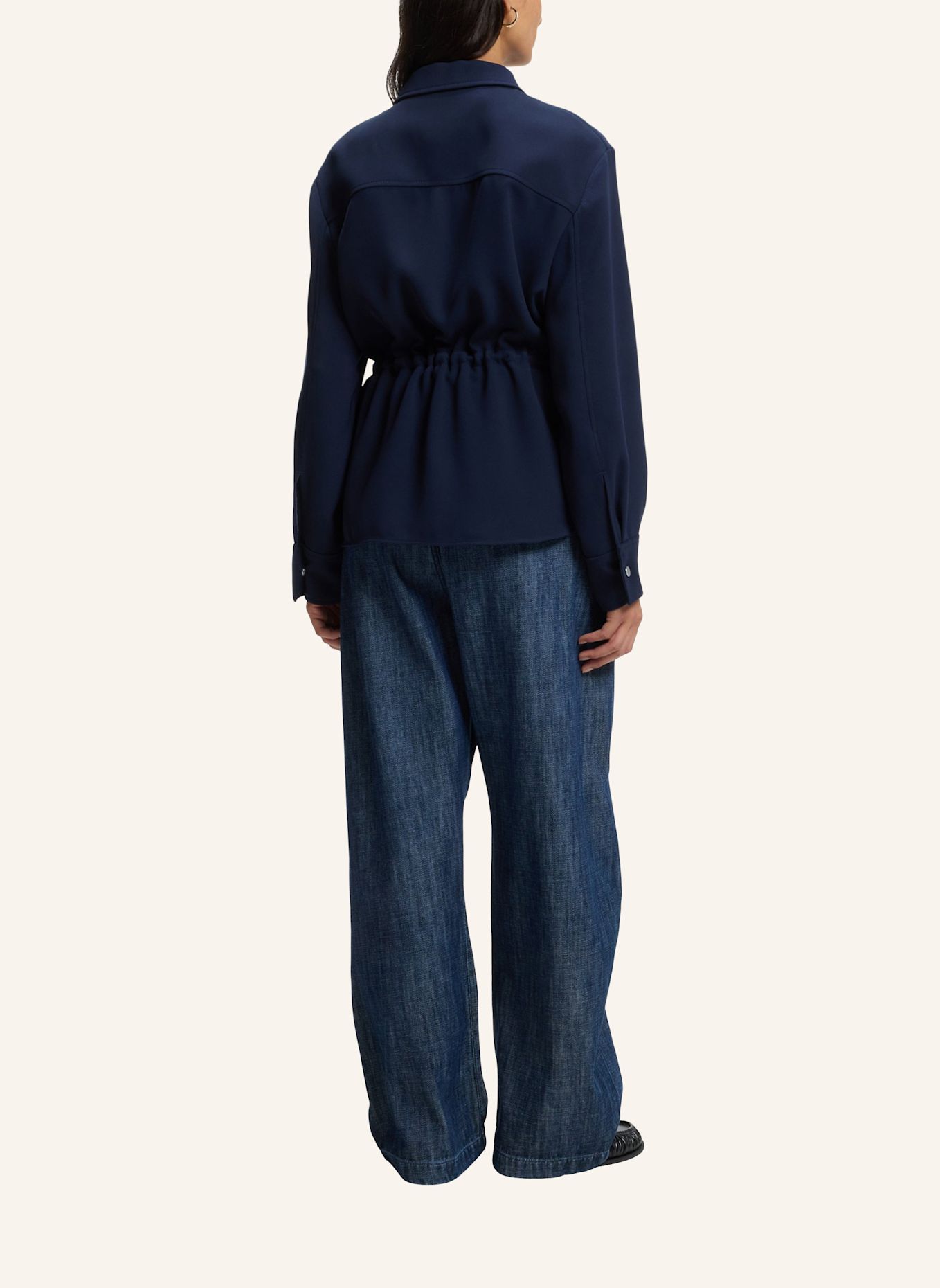 BOSS Blazer JALISYNA Regular Fit: DUNKELBLAU