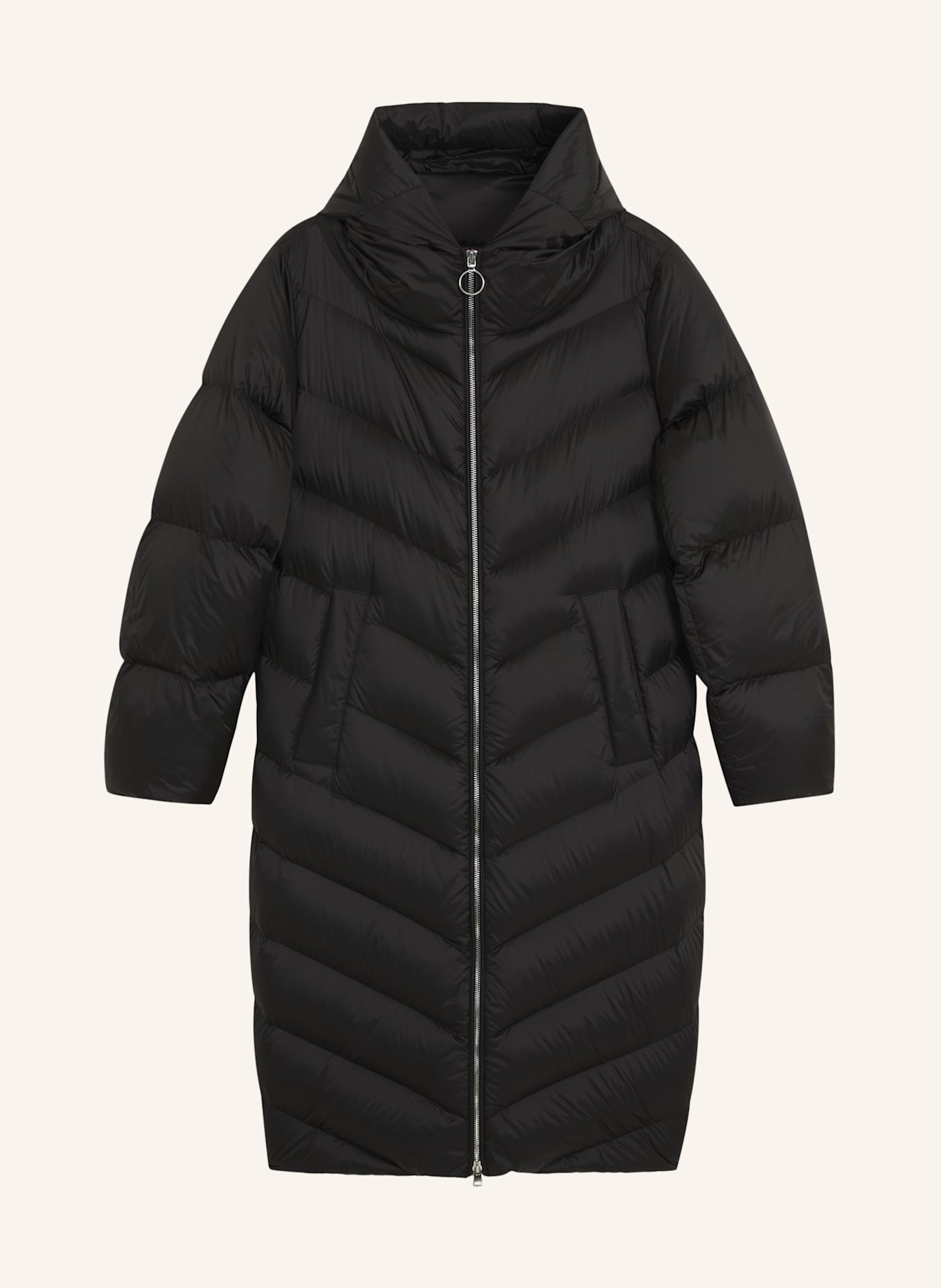 HUGO Daunenjacke FINI-4 Relaxed Fit: SCHWARZ