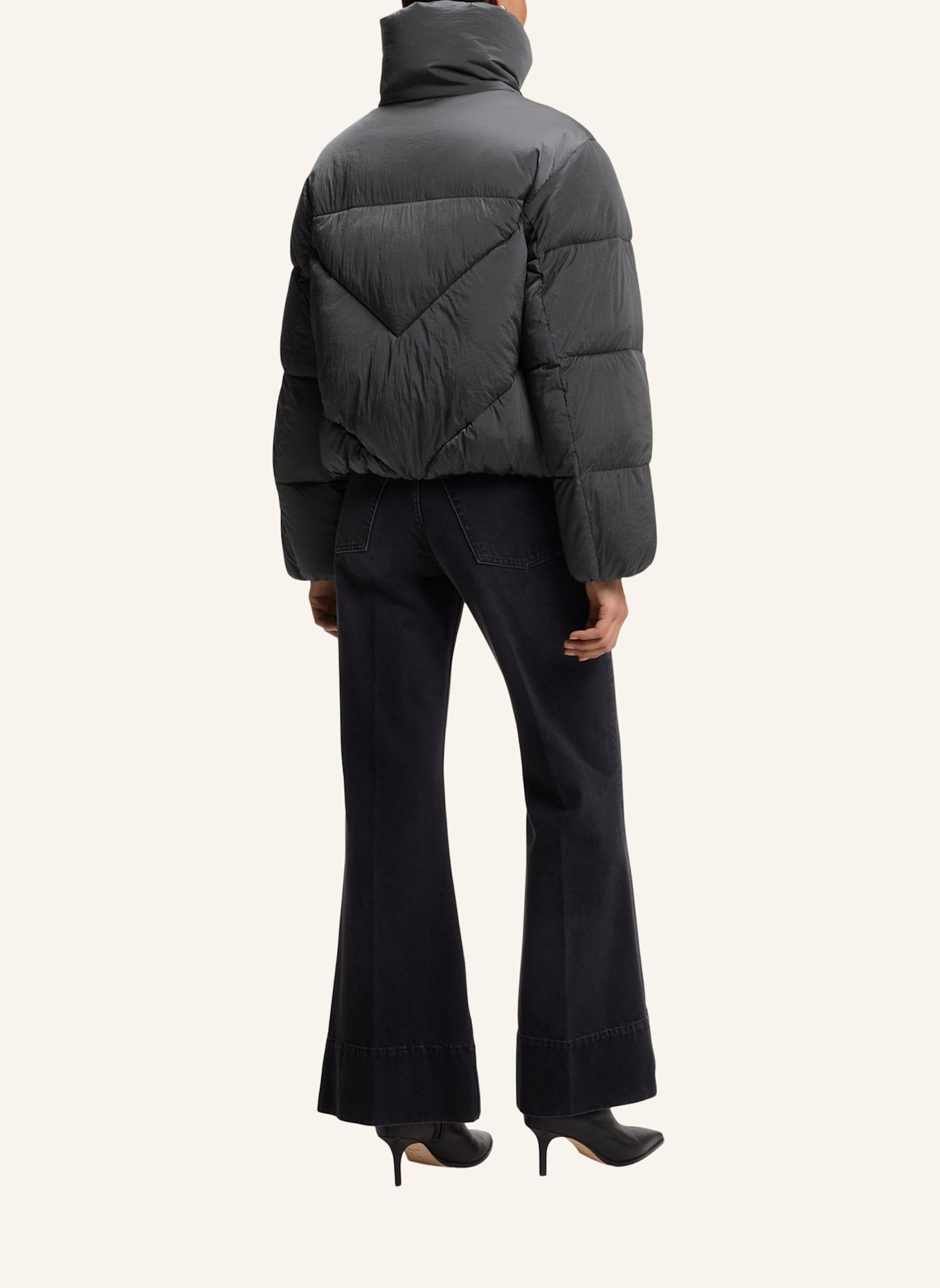 BOSS Jacke C_PADILENA Regular Fit: GRAU