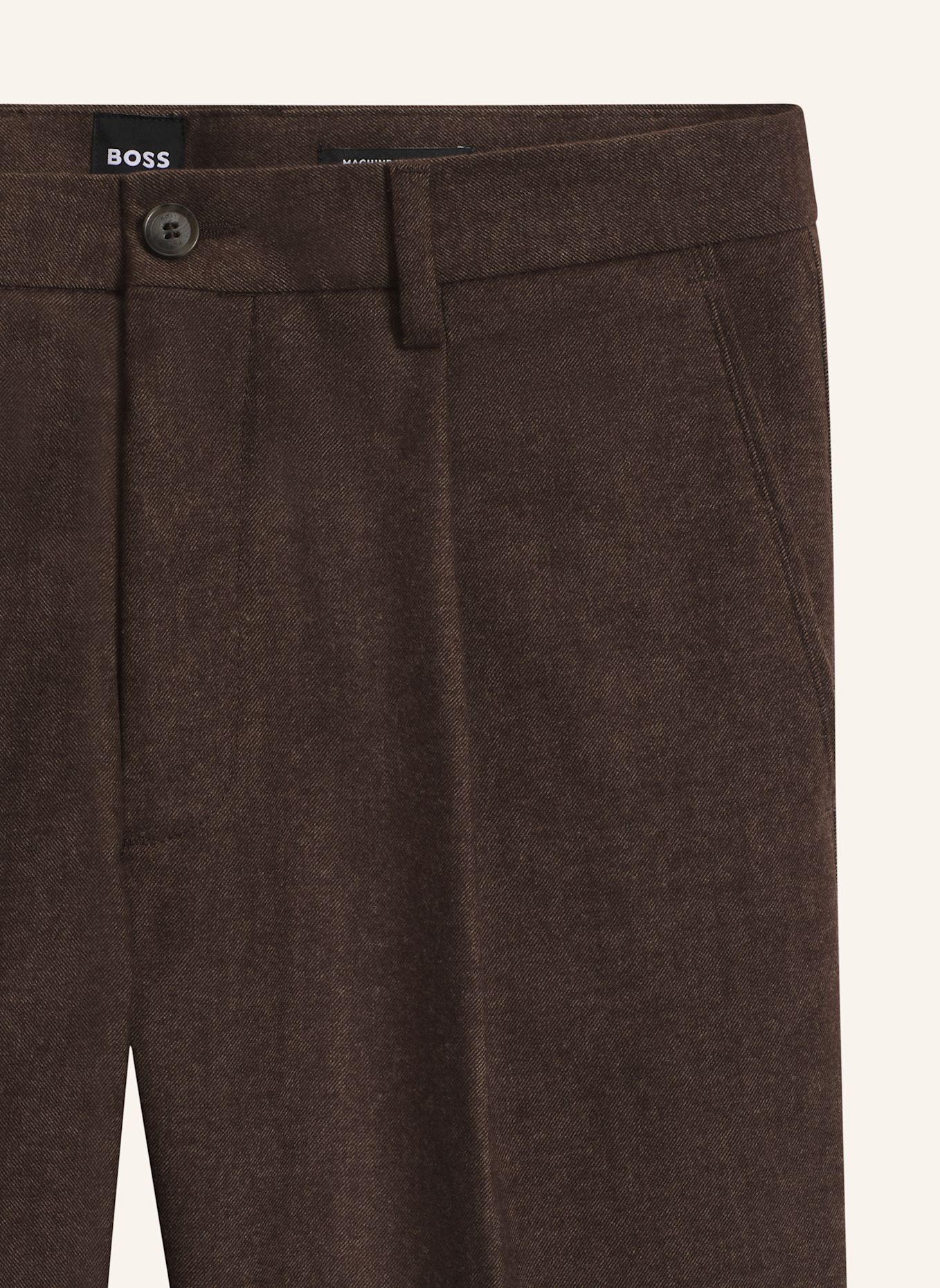 BOSS Chino KANE Modern Regular Fit: DUNKELBRAUN