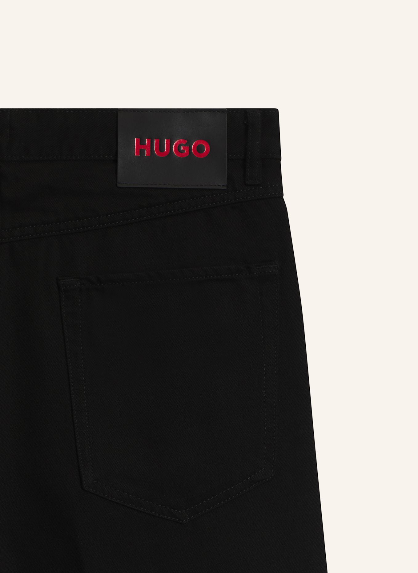 HUGO Jeans HUGO 249/1 Relaxed Fit: SCHWARZ