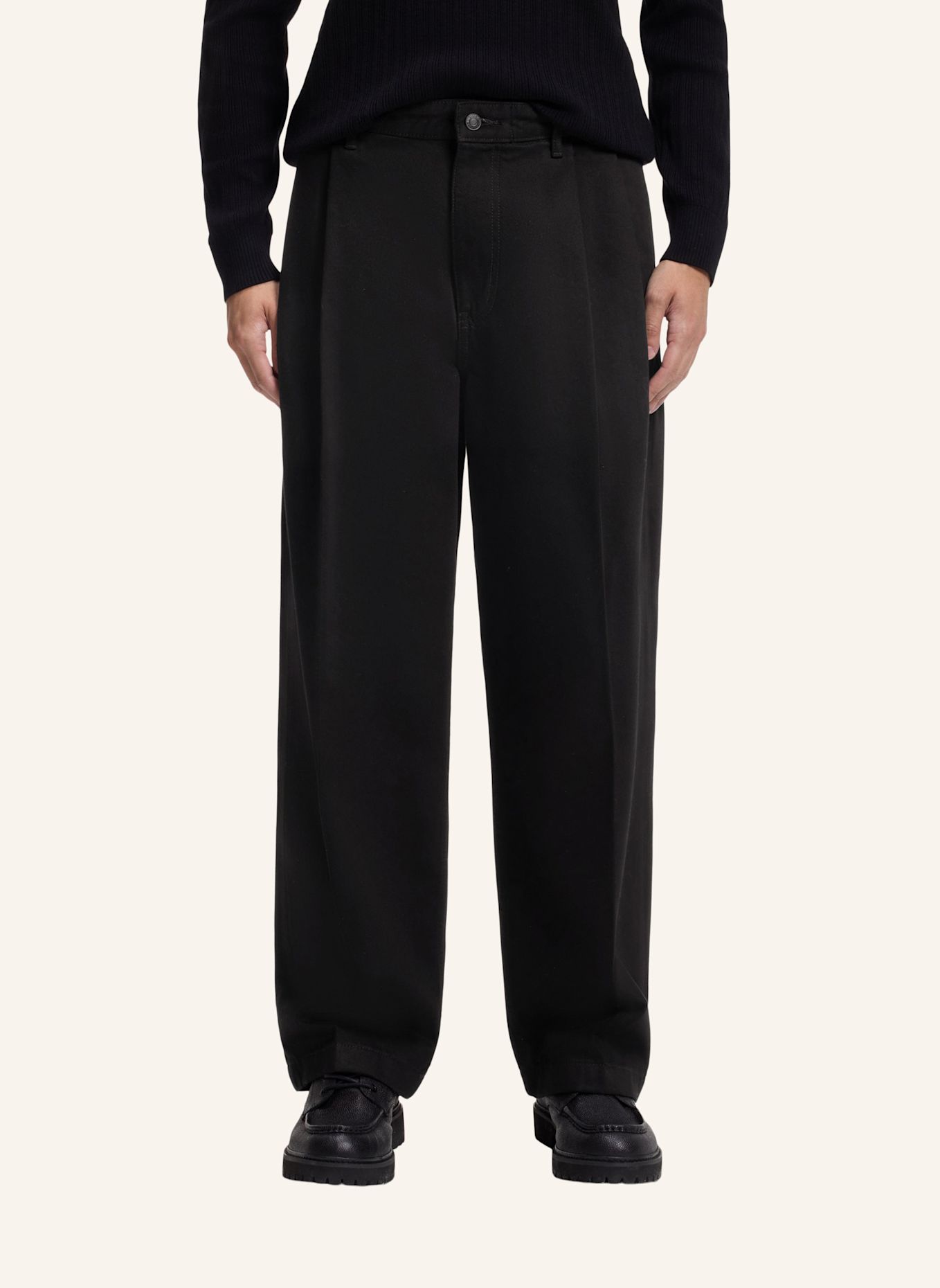 HUGO Jeans HUGO 249/1 Relaxed Fit: SCHWARZ