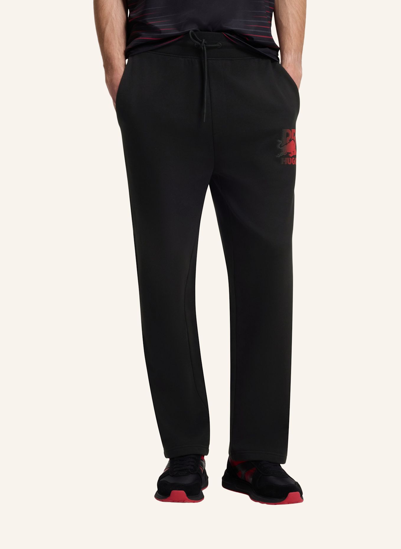 HUGO Sweatpants DOLGER_RB Relaxed Fit: SCHWARZ