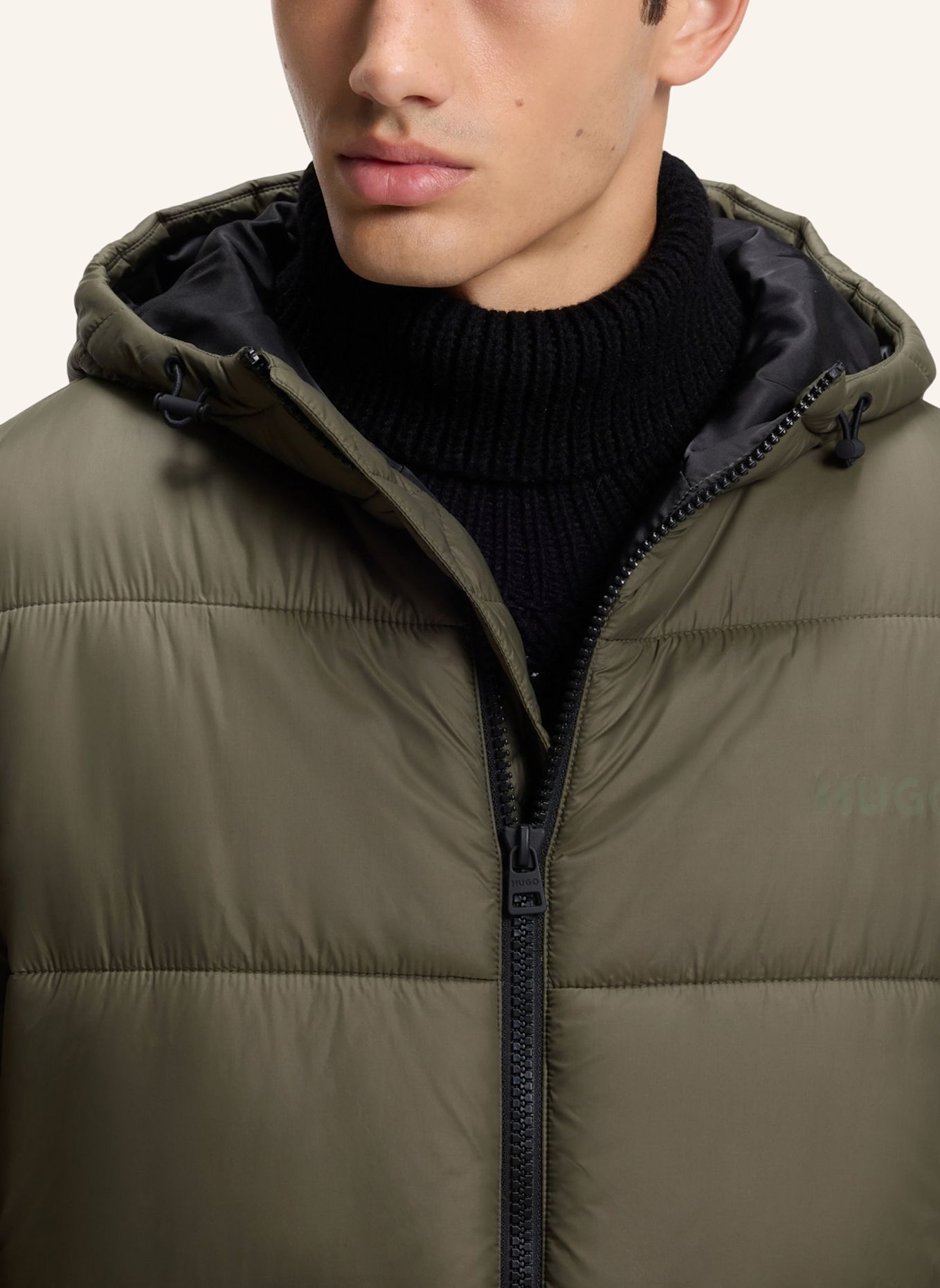 HUGO Jacke BEAZLY2641 Regular Fit: KHAKI