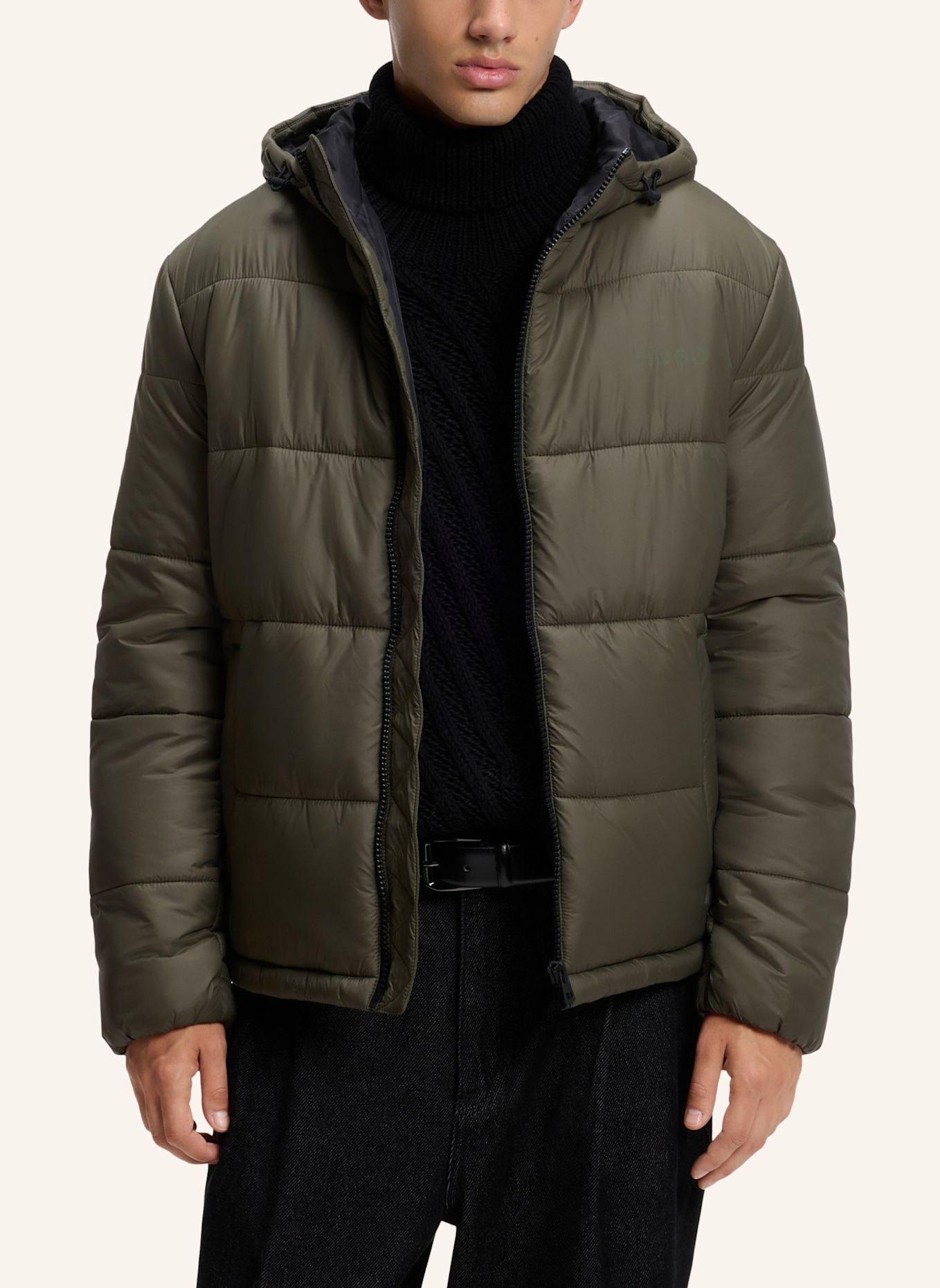 HUGO Jacke BEAZLY2641 Regular Fit: KHAKI