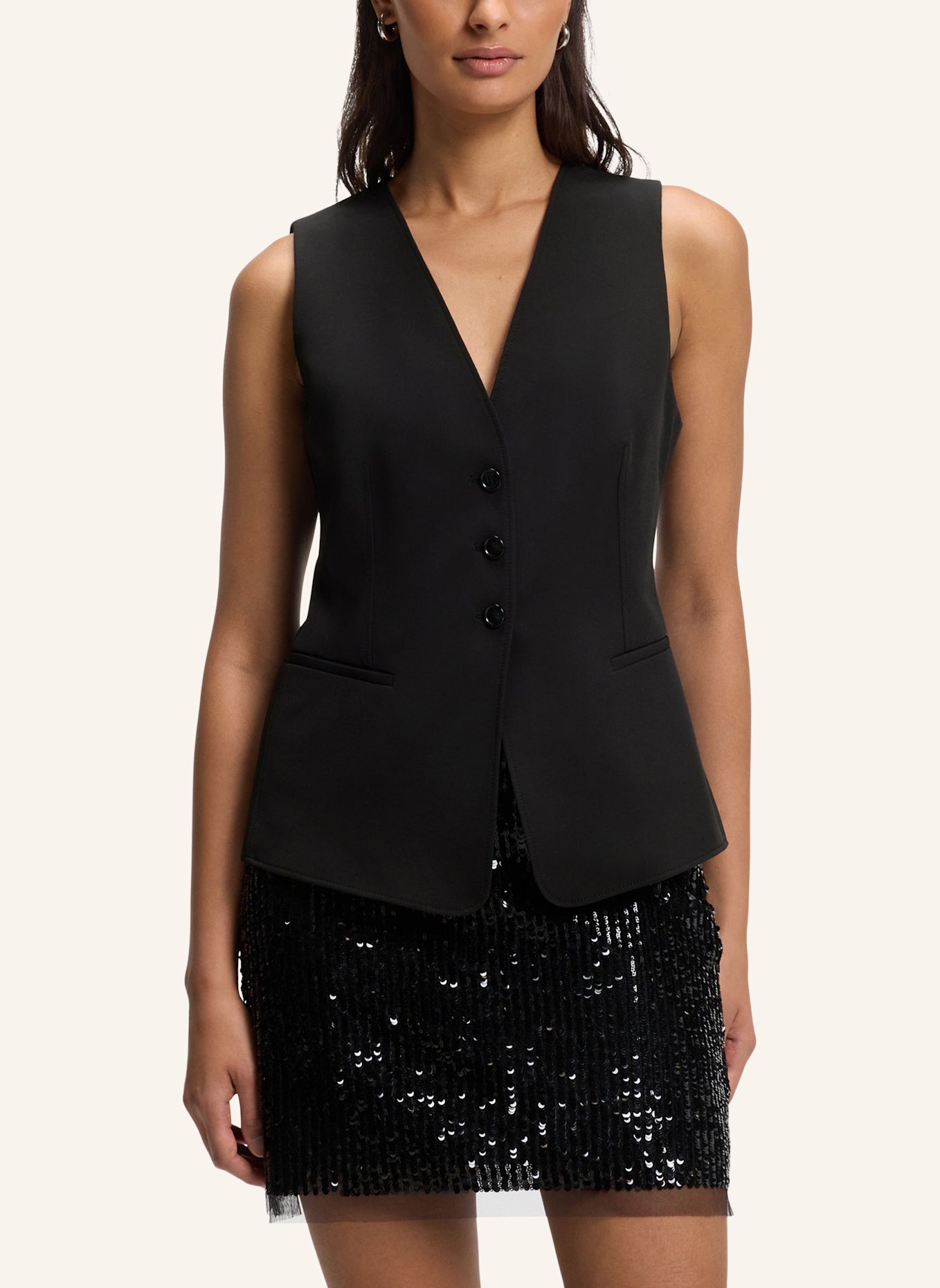 BOSS Blazer C_JAVESTA1: SCHWARZ