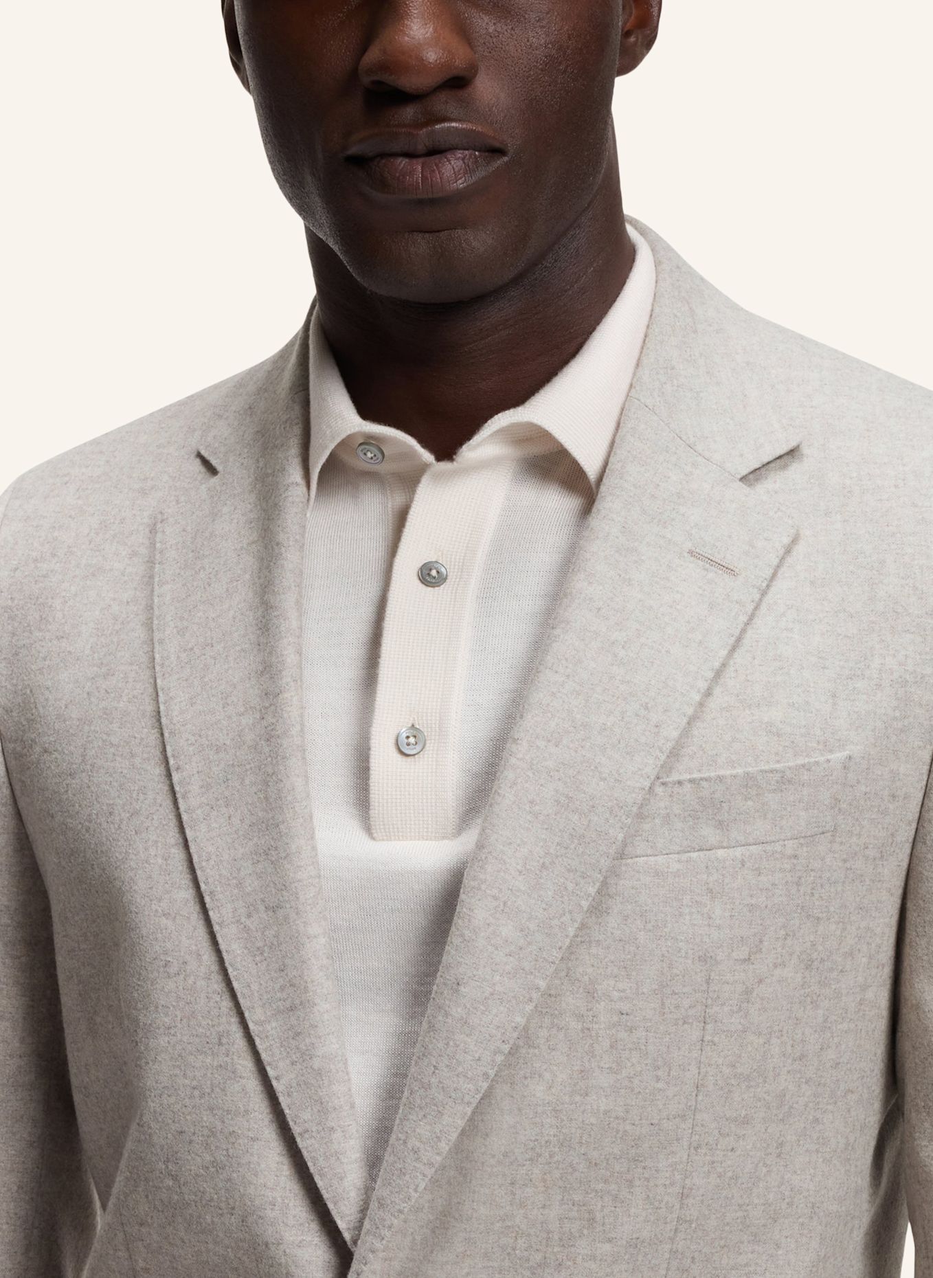 BOSS Anzug H-HUGE-2PCS-263 Slim Fit: BRAUN
