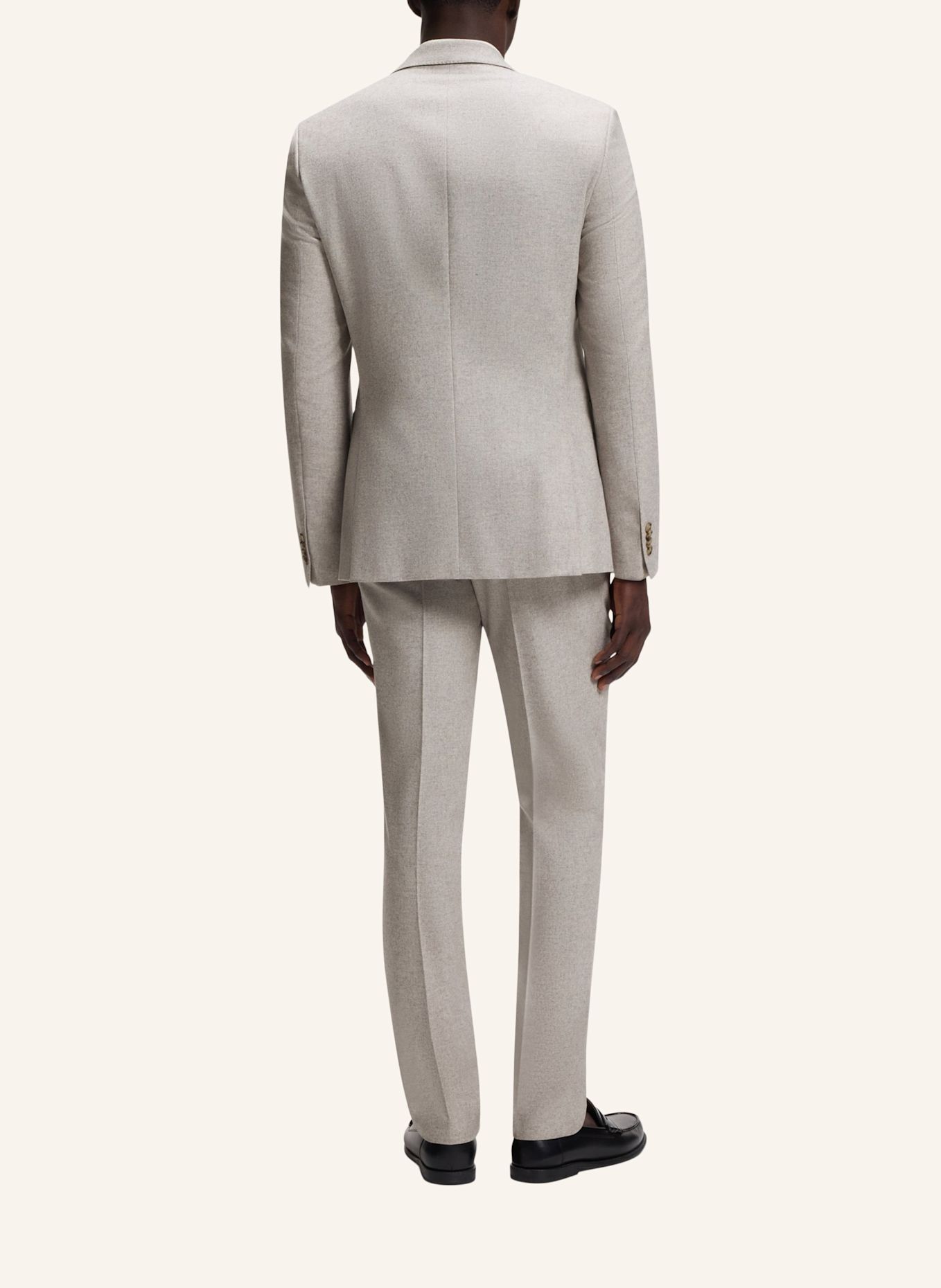 BOSS Anzug H-HUGE-2PCS-263 Slim Fit: BRAUN