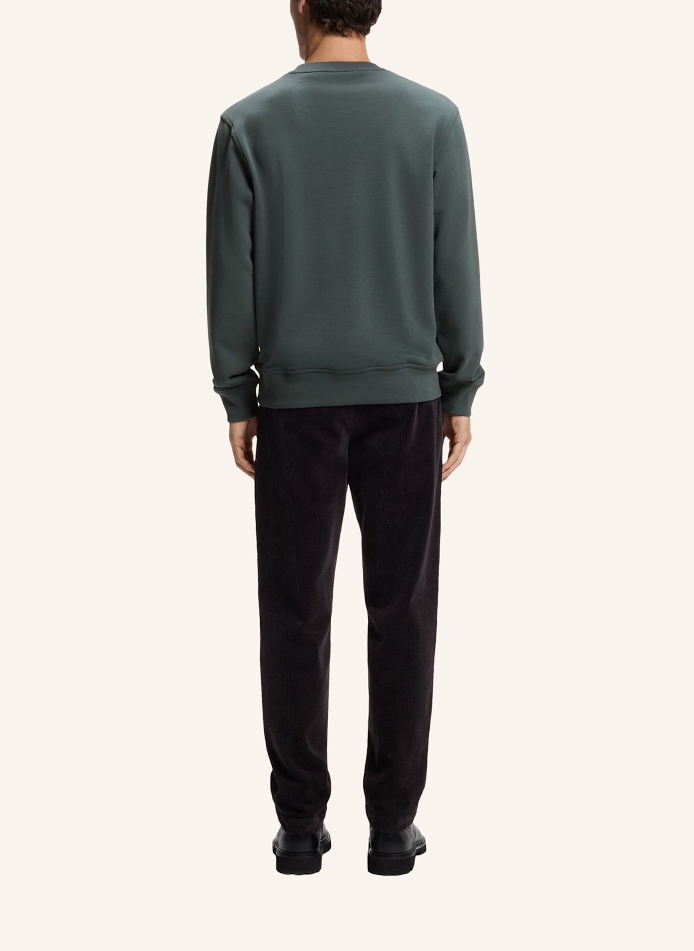 BOSS Sweatshirt WESMALLCREW: GRÜN