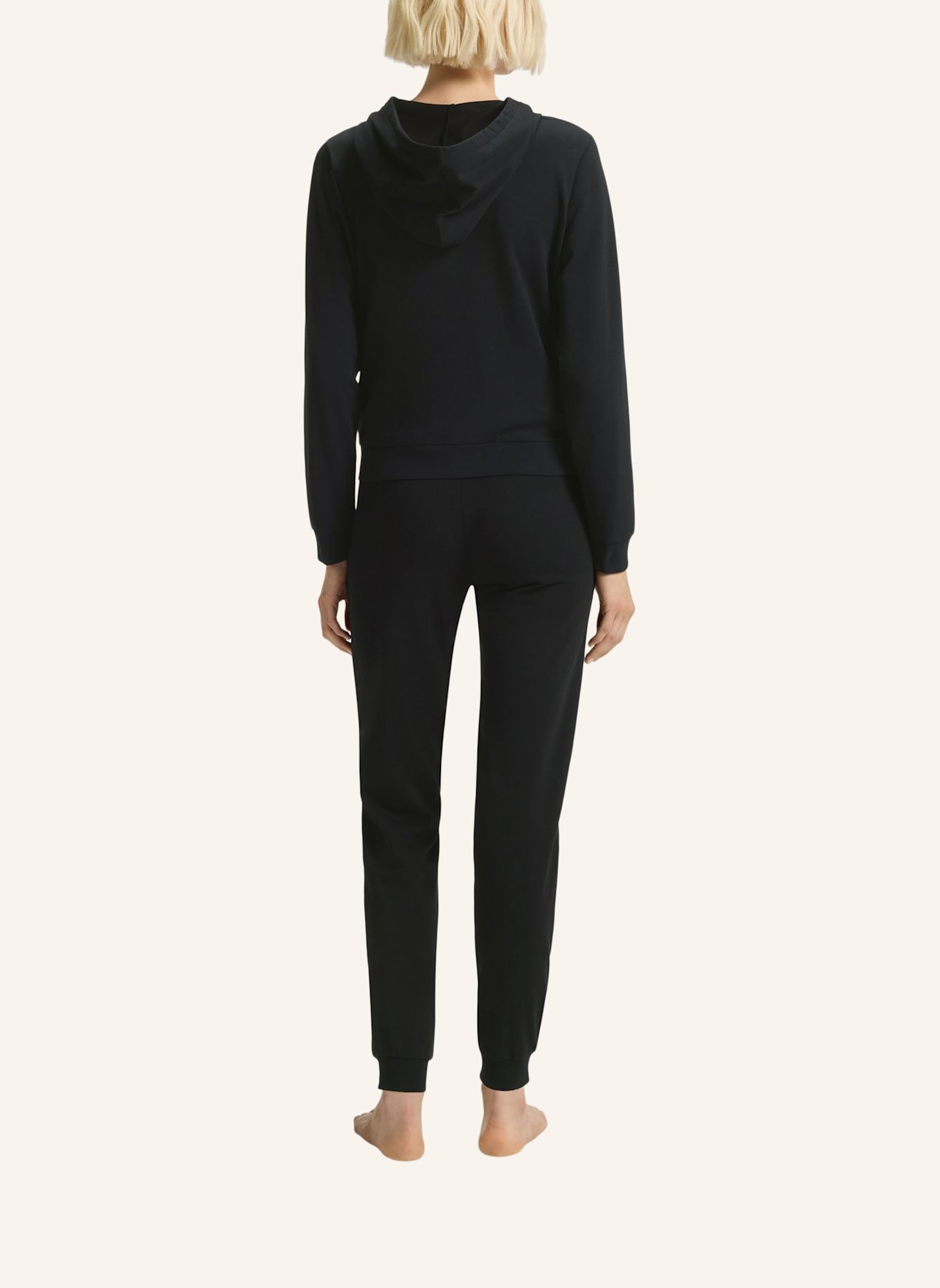 HUGO Loungewear Jacke HUGO ID_JACKET: SCHWARZ