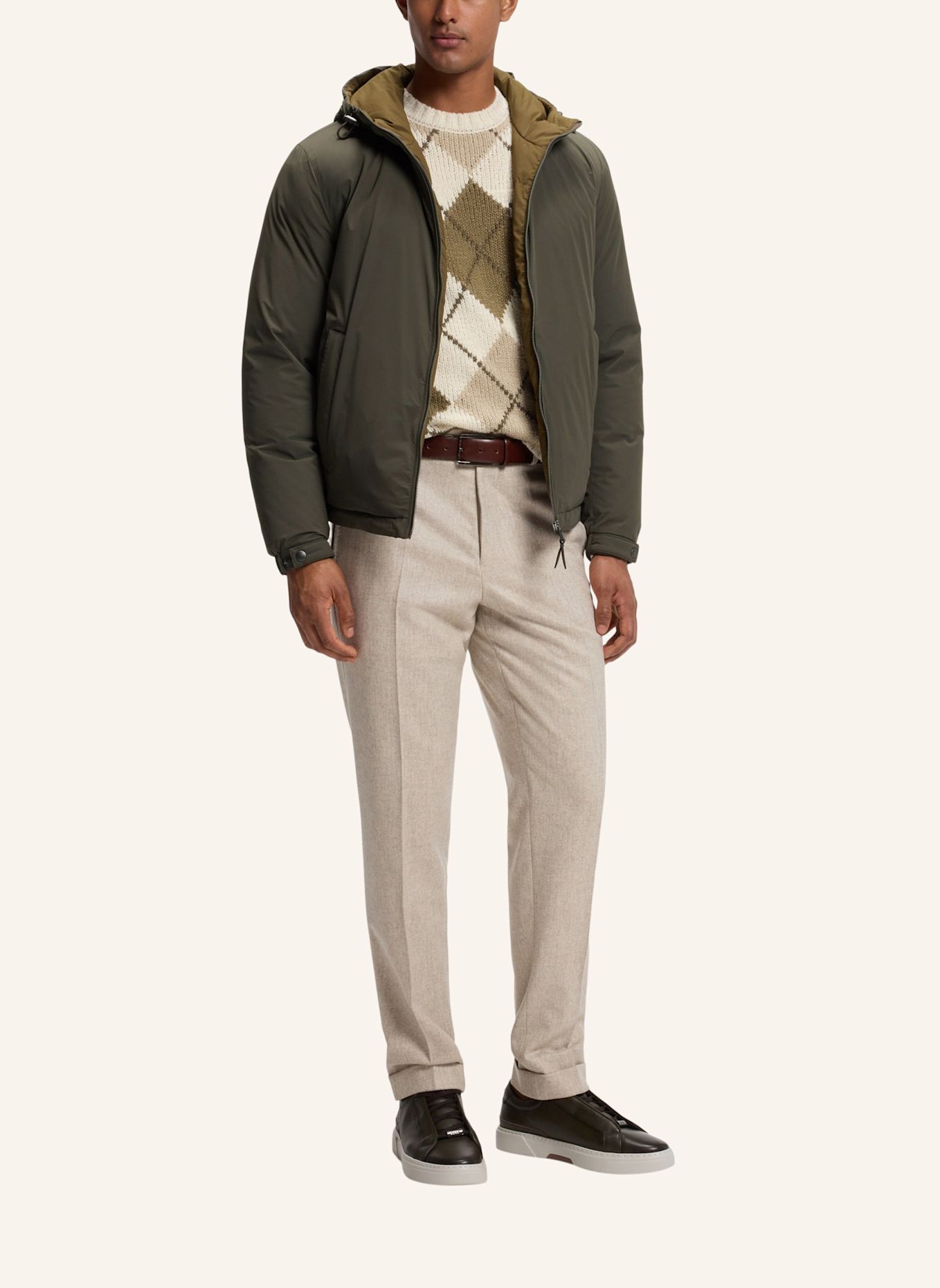 BOSS Jacke L-DOCLIN: GRÜN
