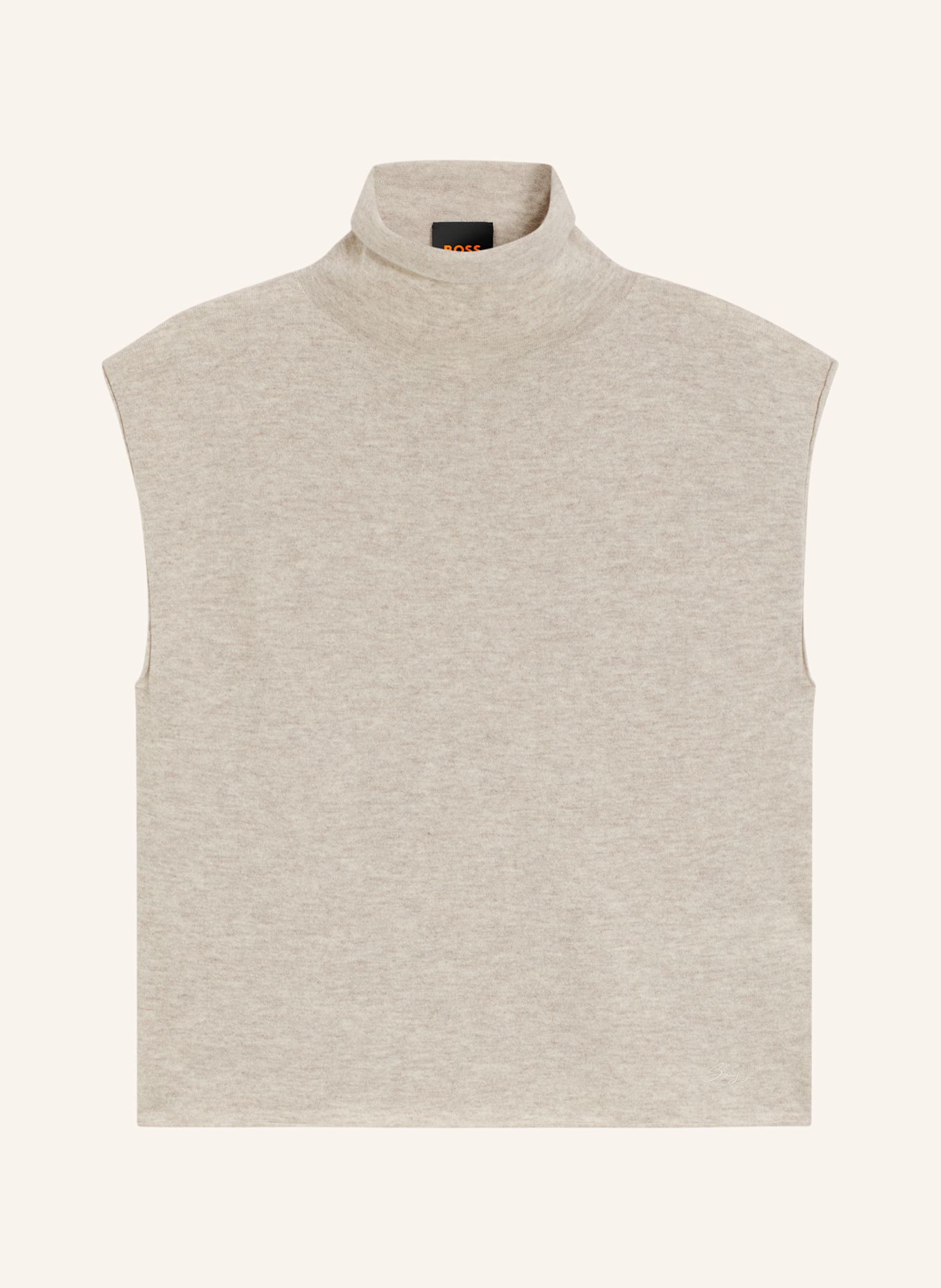 BOSS Top C_FAPRILA Relaxed Fit: KHAKI