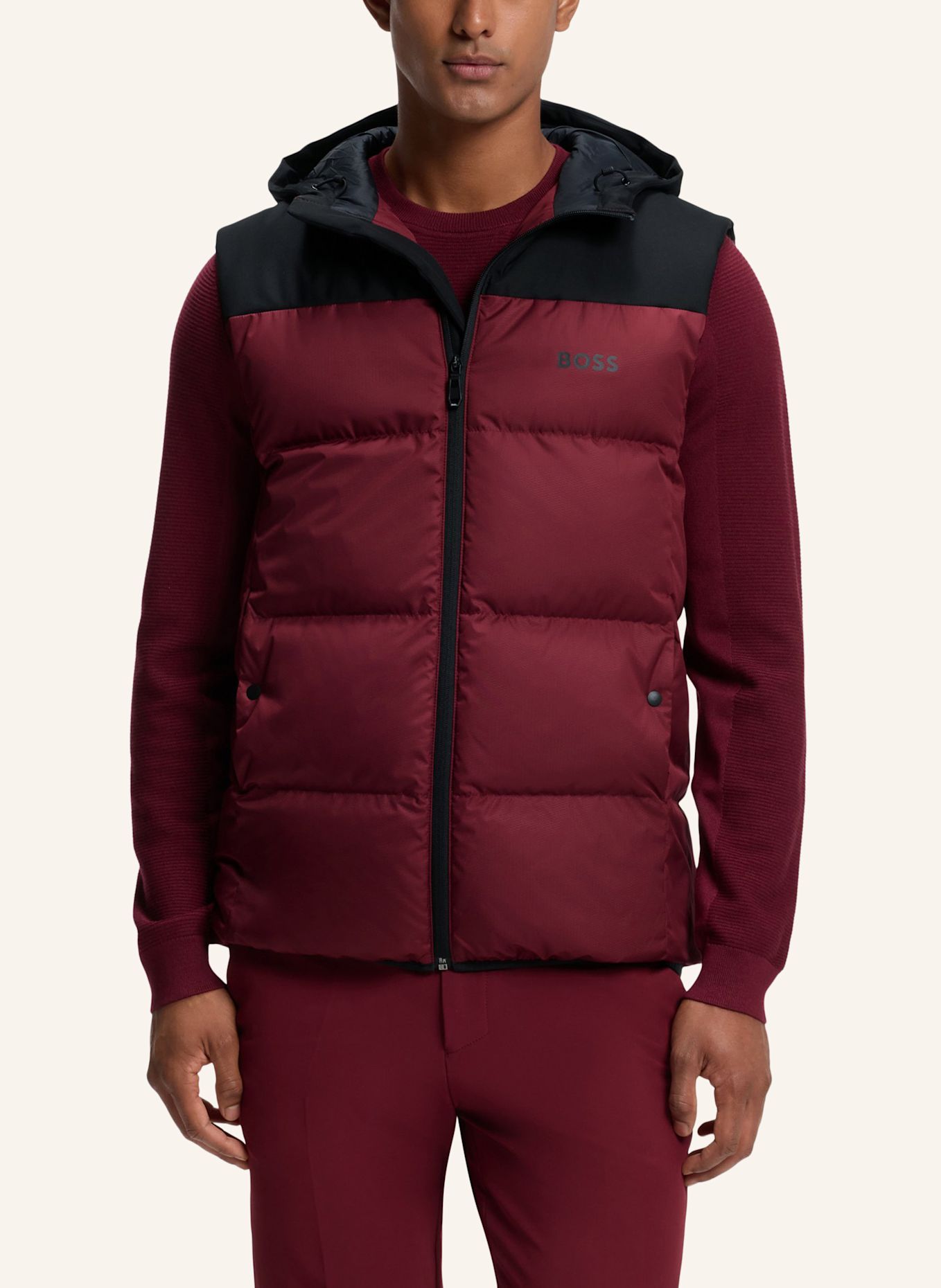 BOSS Jacke OW_BLOCK-X VEST HD Regular Fit: ROSA