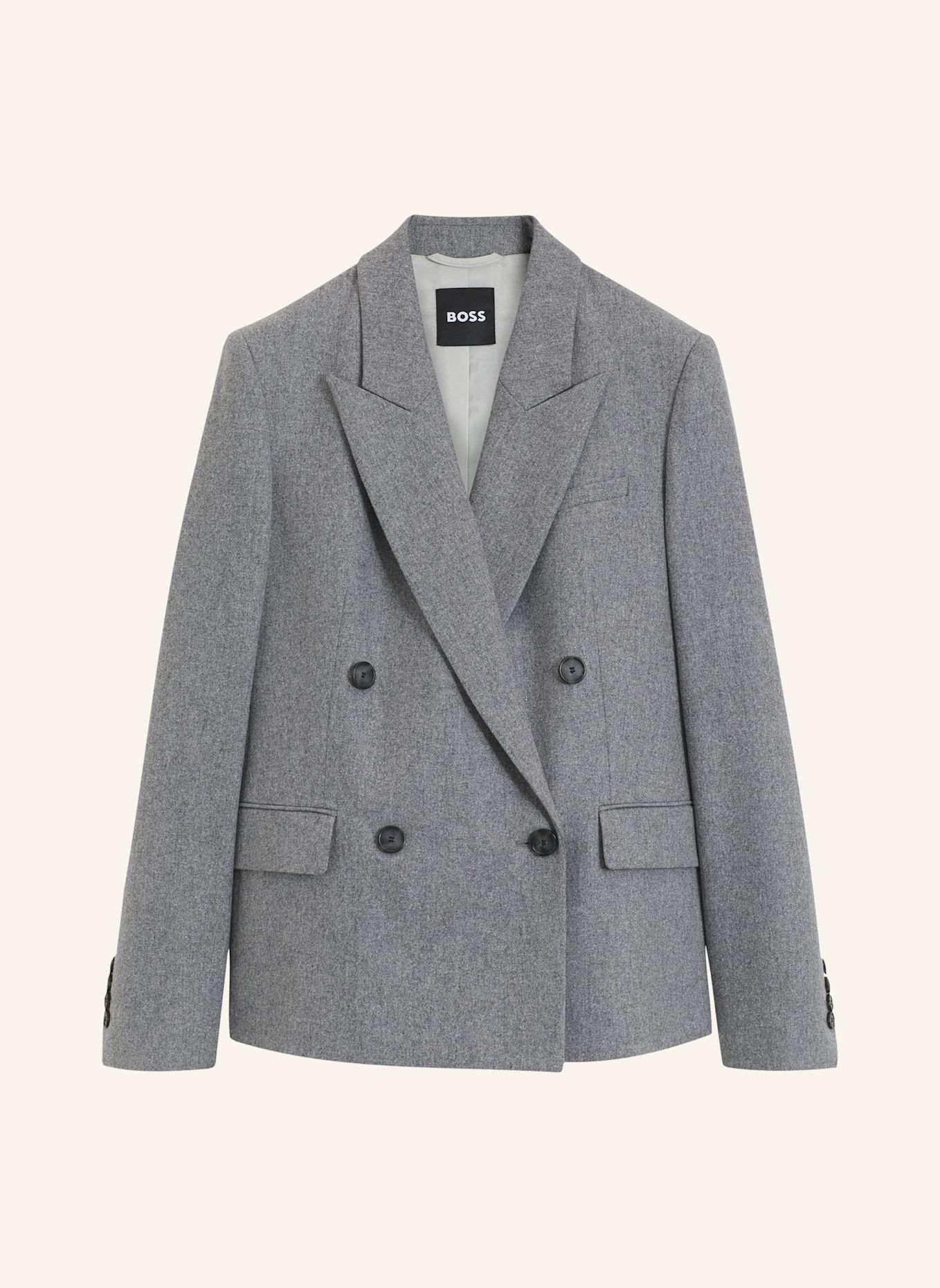 BOSS Blazer JALETO13 Regular Fit: GRAU