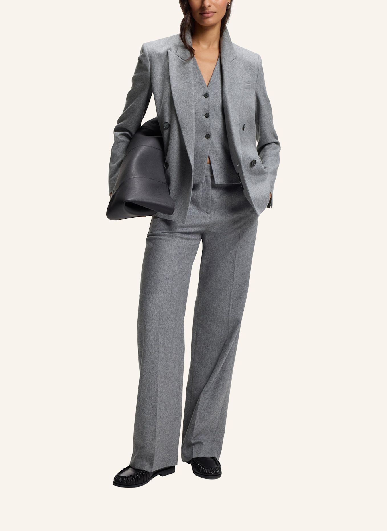 BOSS Blazer JALETO13 Regular Fit: GRAU