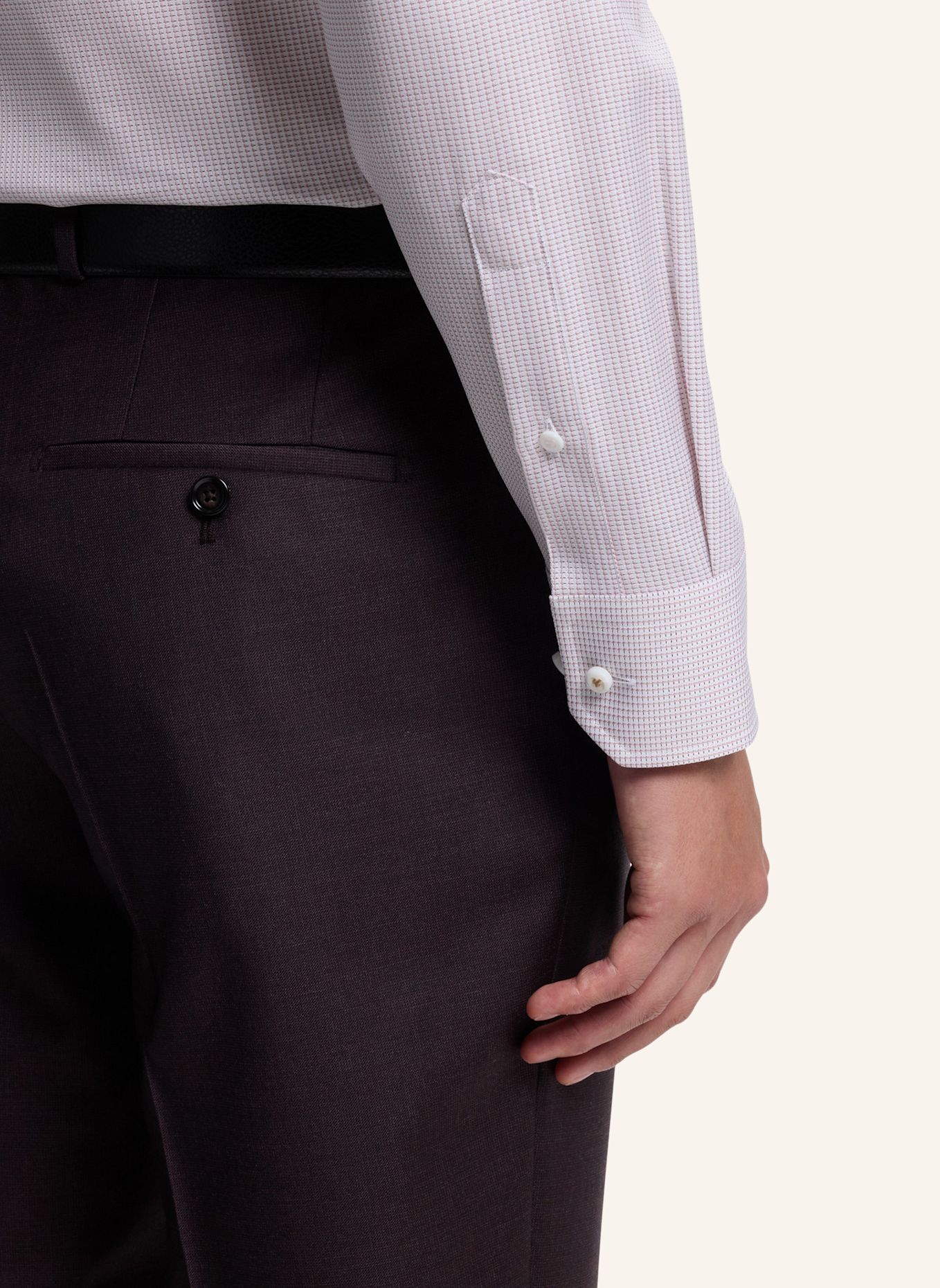 BOSS Hemd L-JOSH-SPREAD-C1-243 Regular Fit: HELLROSA