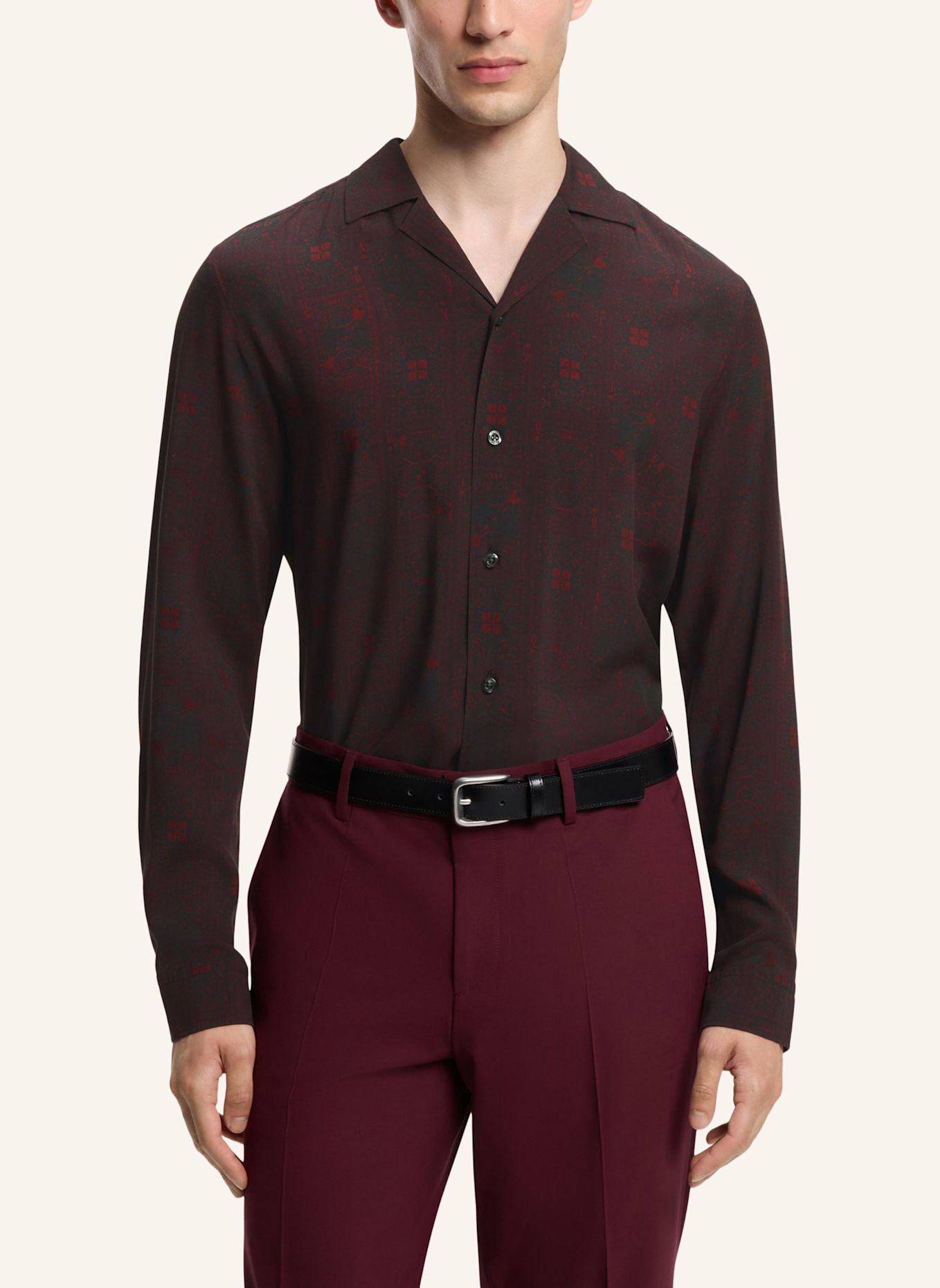HUGO Hemd ELLO Relaxed Fit: PINK