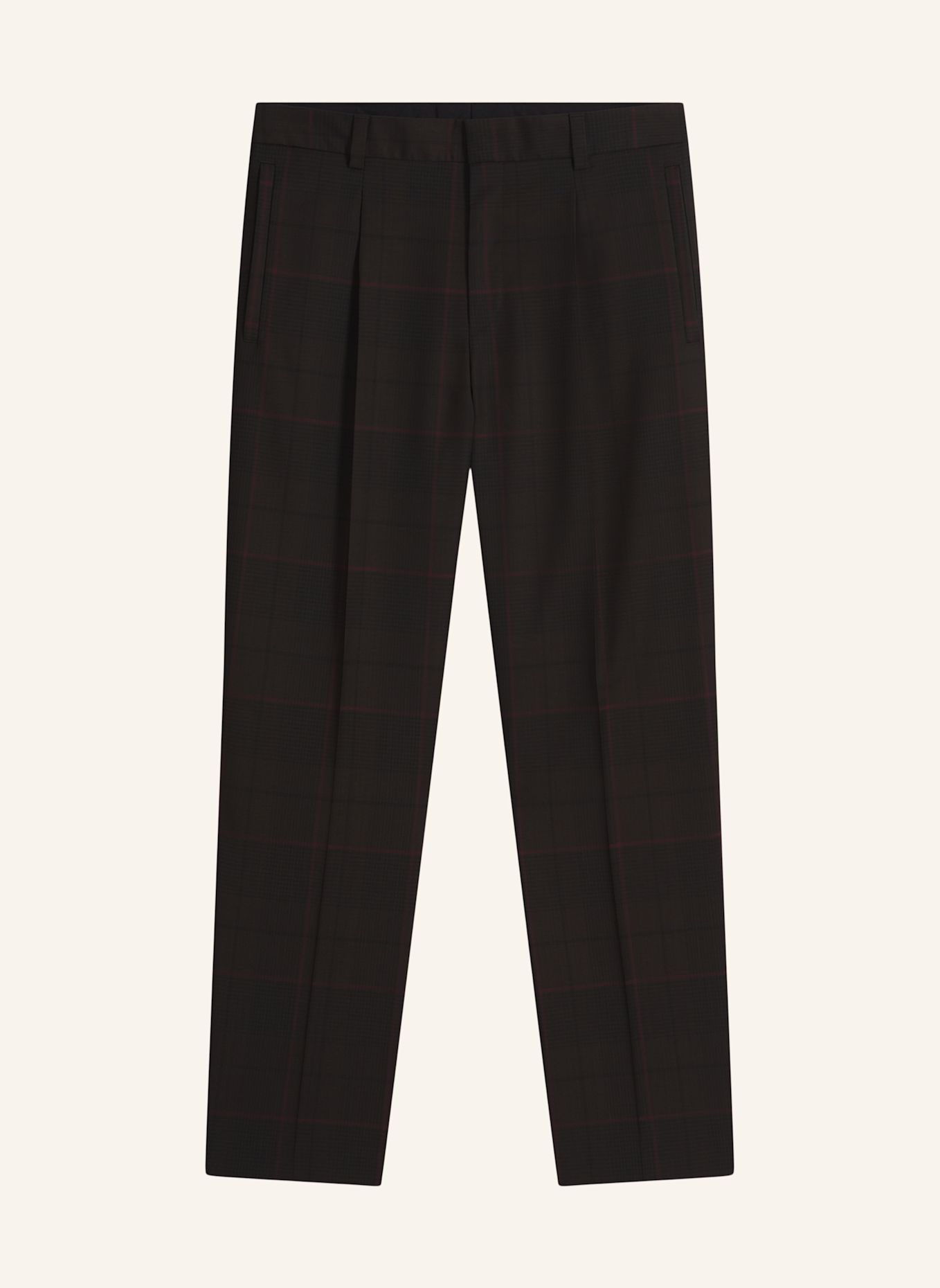 HUGO Businesshose GATUR264 Slim Fit: BRAUN