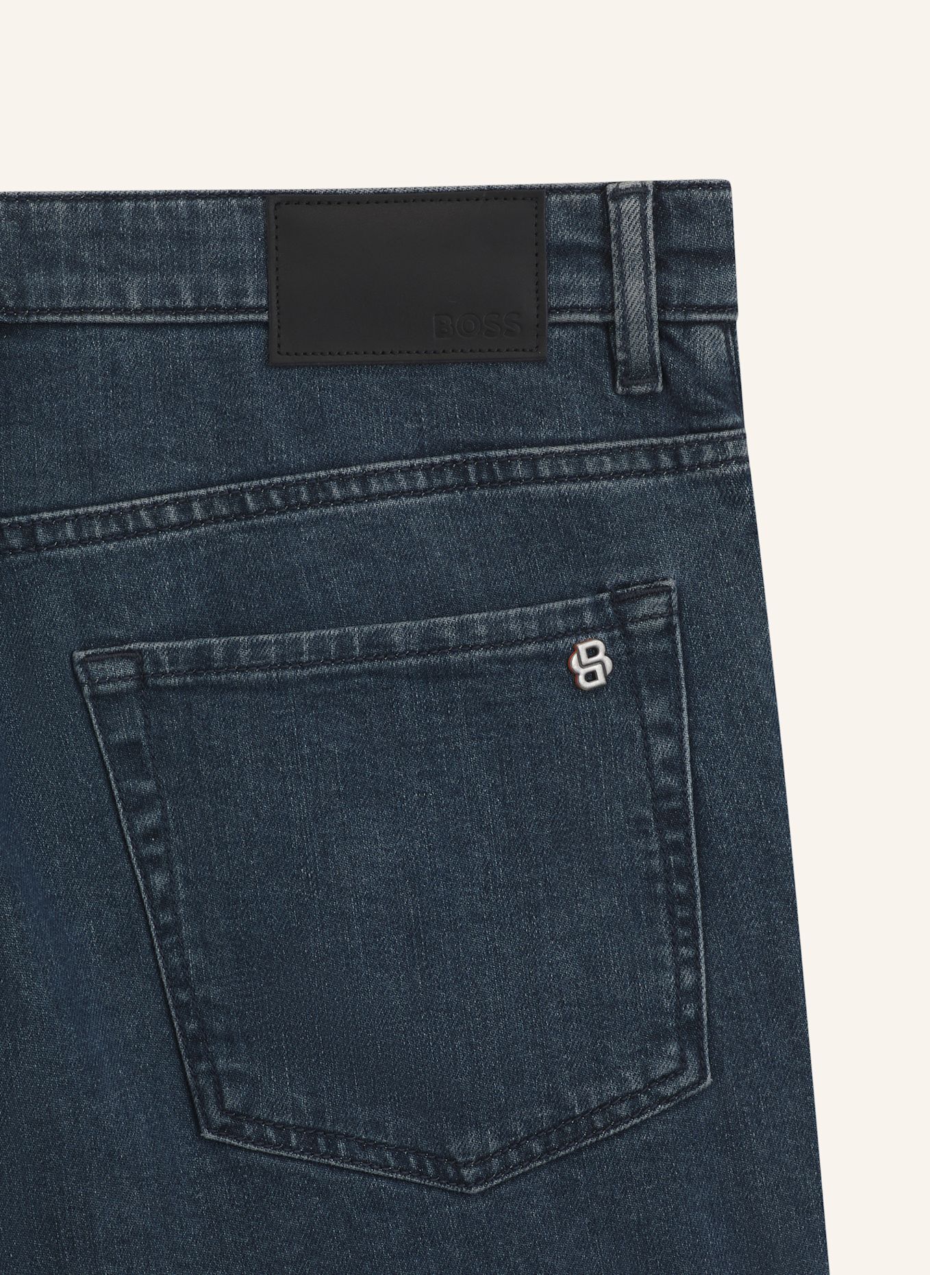 BOSS Jeans RE.MAINE BO Regular Fit: DUNKELBLAU