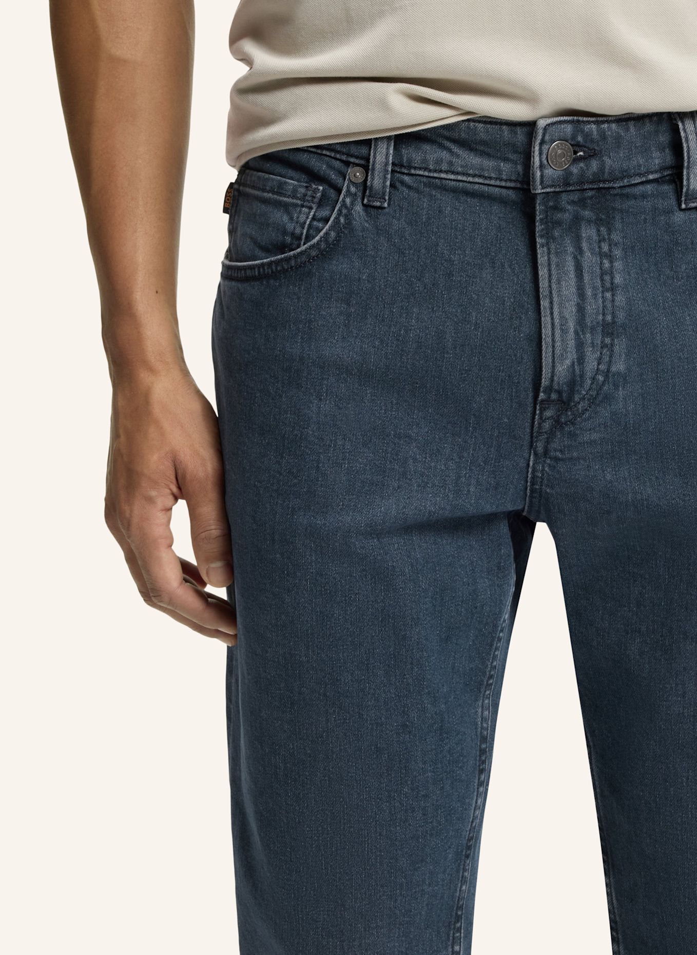 BOSS Jeans RE.MAINE BO Regular Fit: DUNKELBLAU