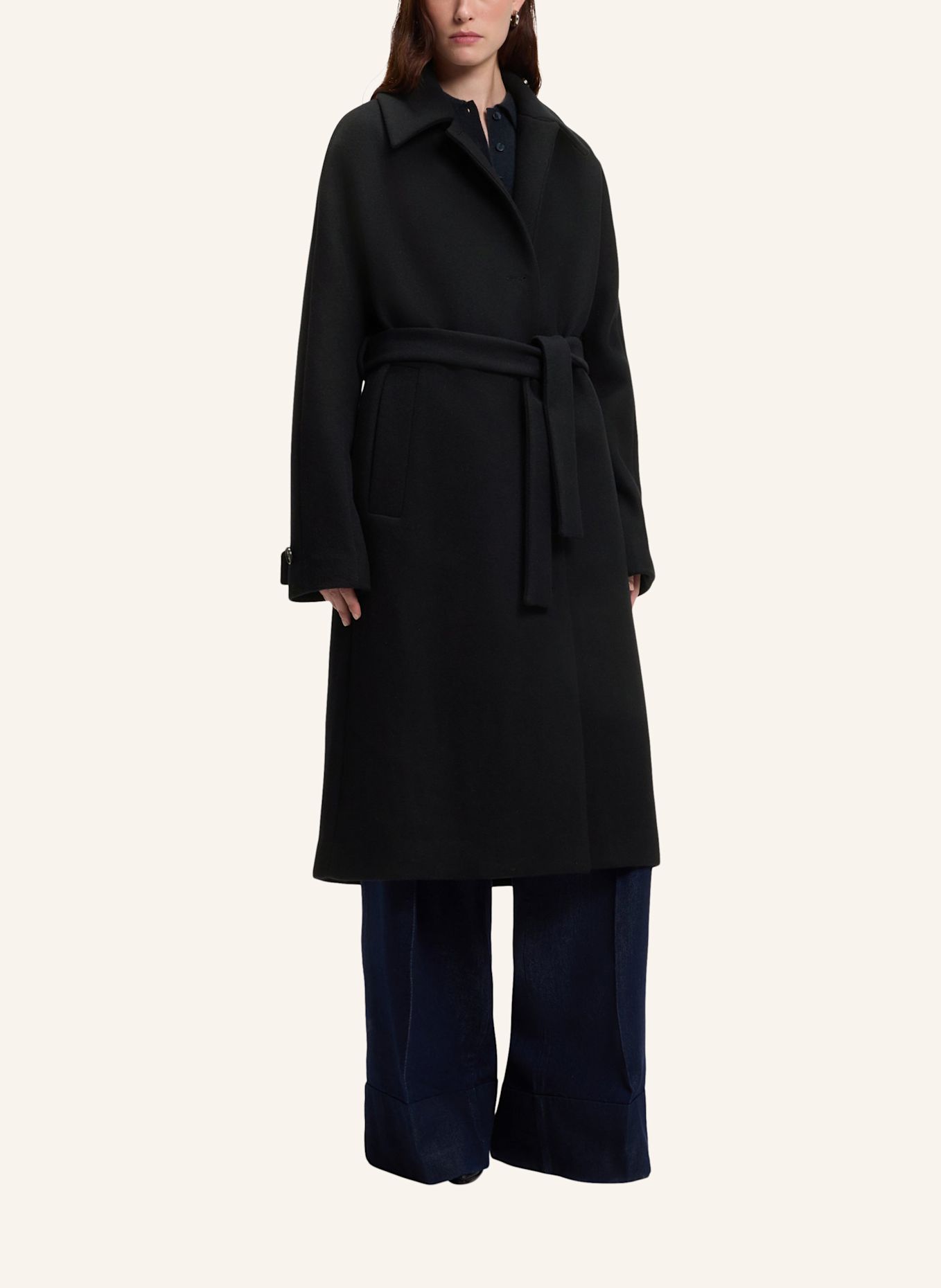 BOSS Mantel CANTONY Relaxed Fit: BLAU