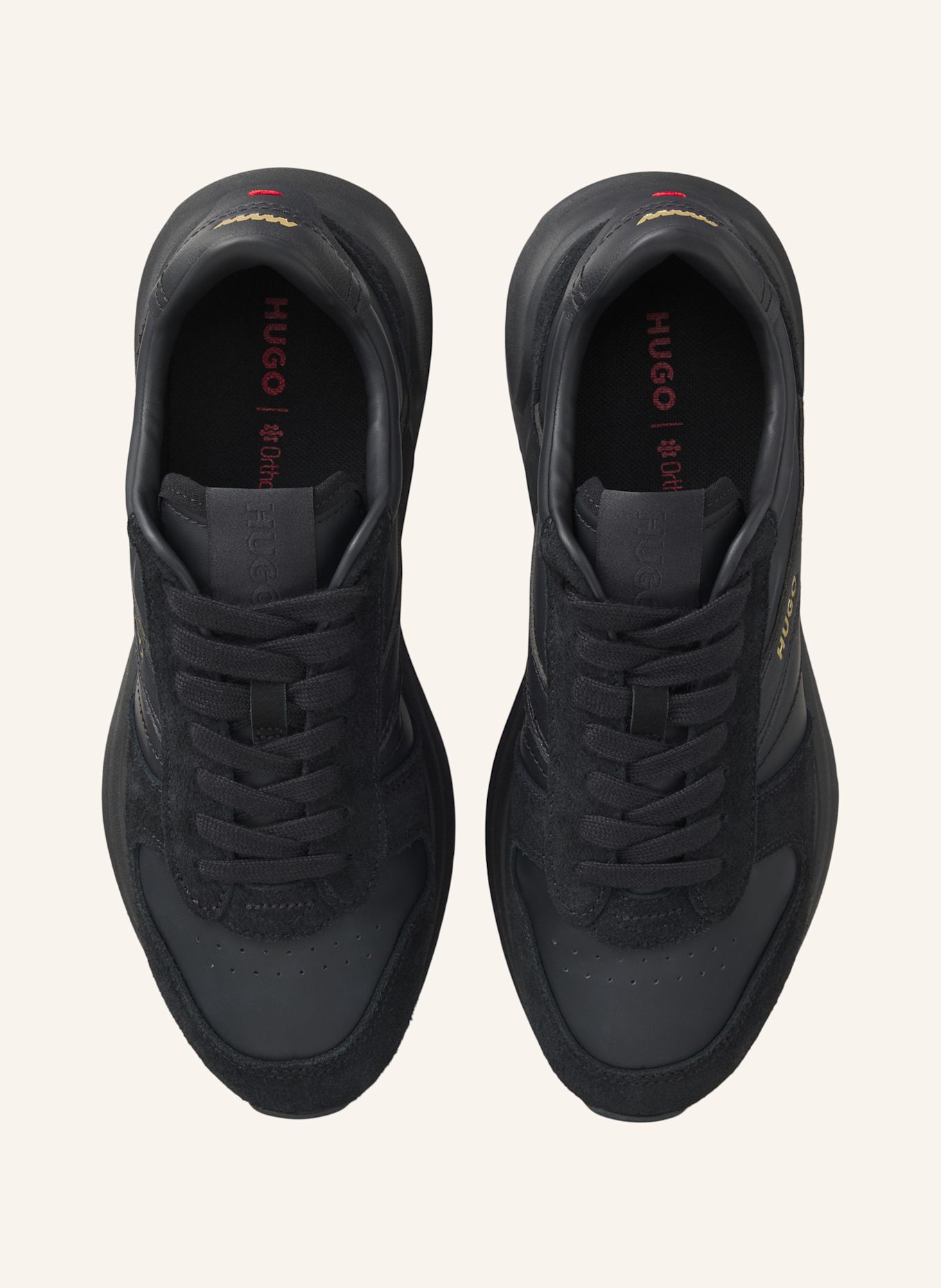 HUGO Sneaker GO3_PUSD: SCHWARZ