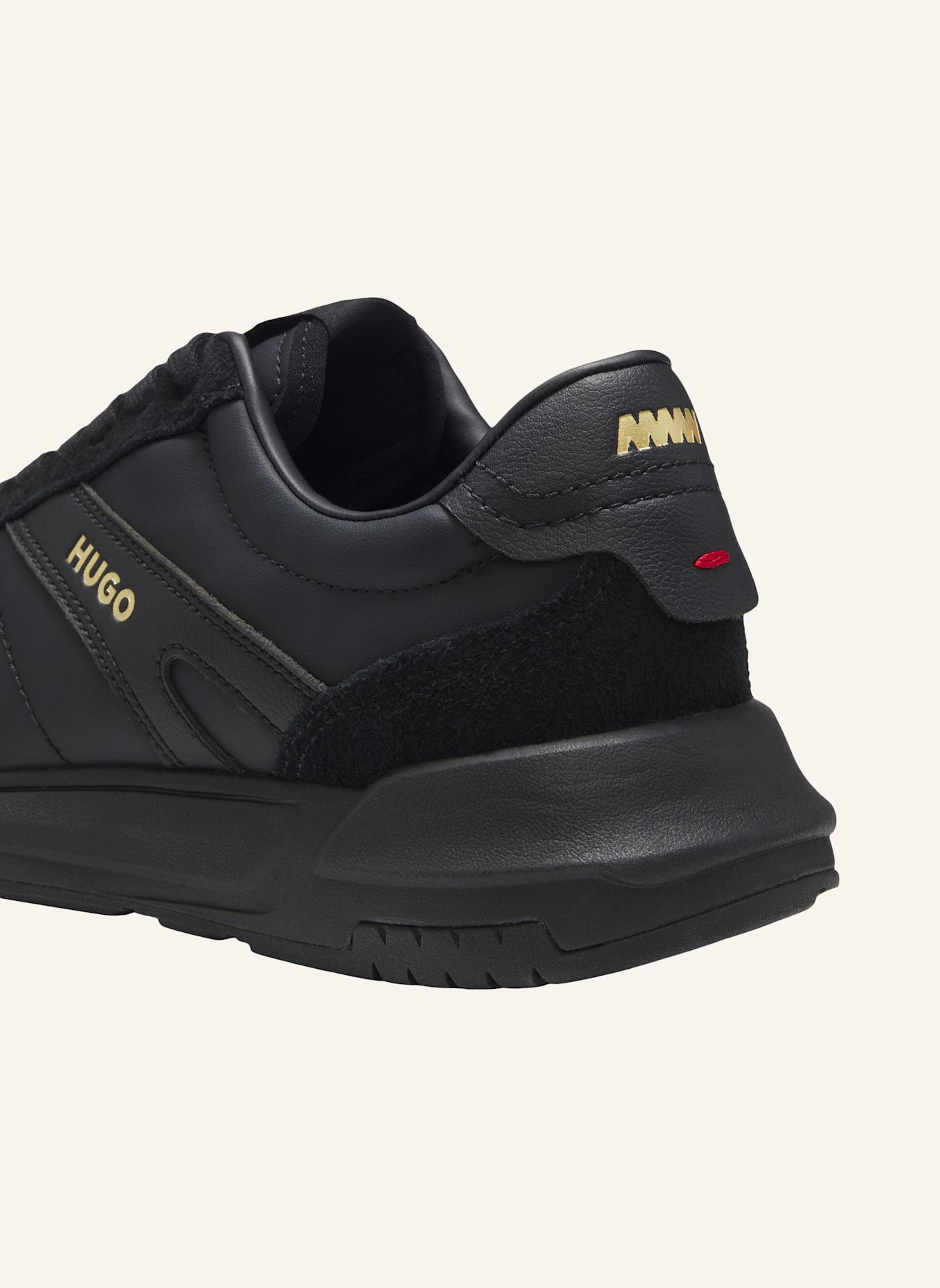 HUGO Sneaker GO3_PUSD: SCHWARZ