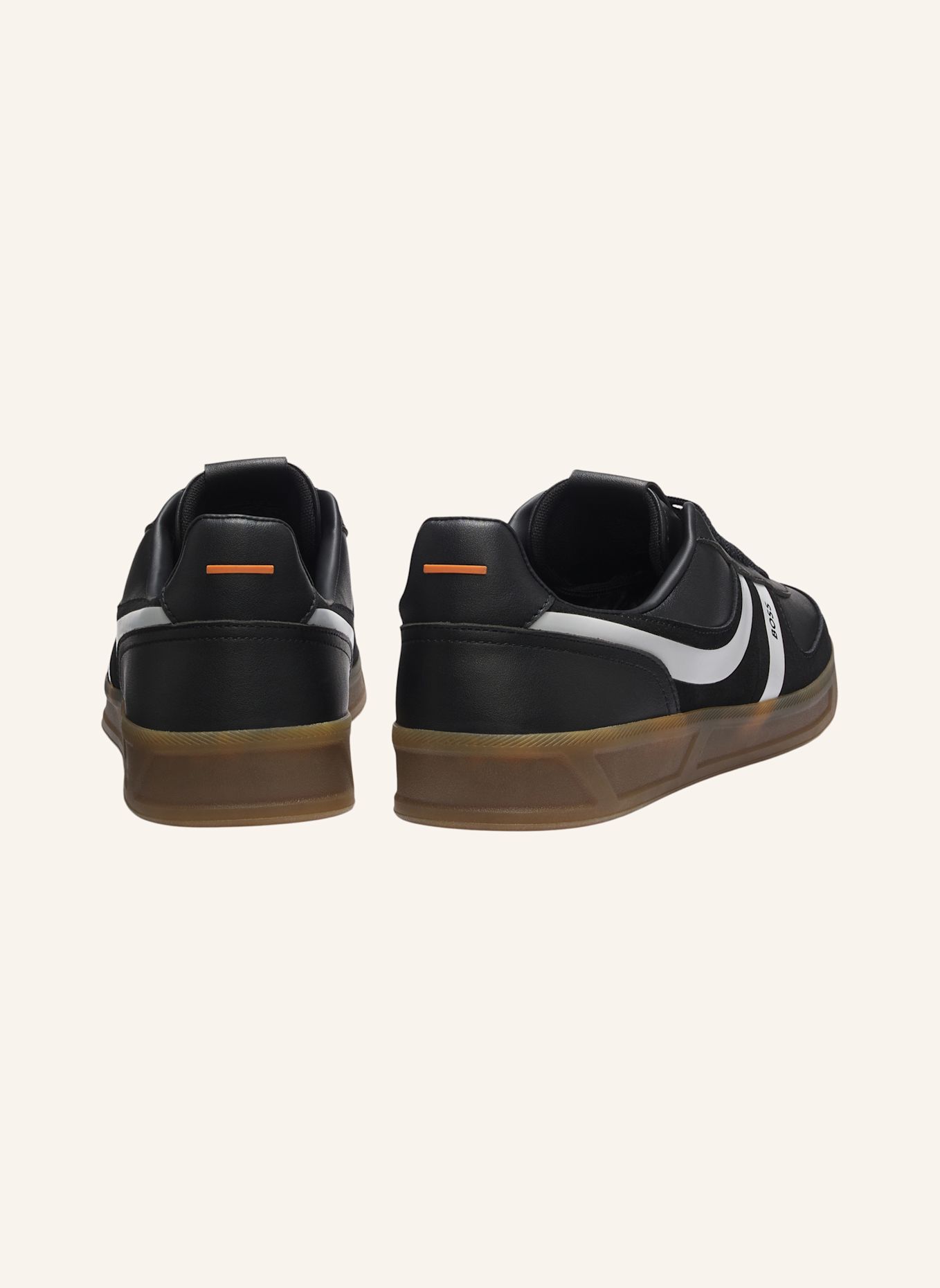 BOSS Sneaker BRANDON_TENN_MIPU: SCHWARZ