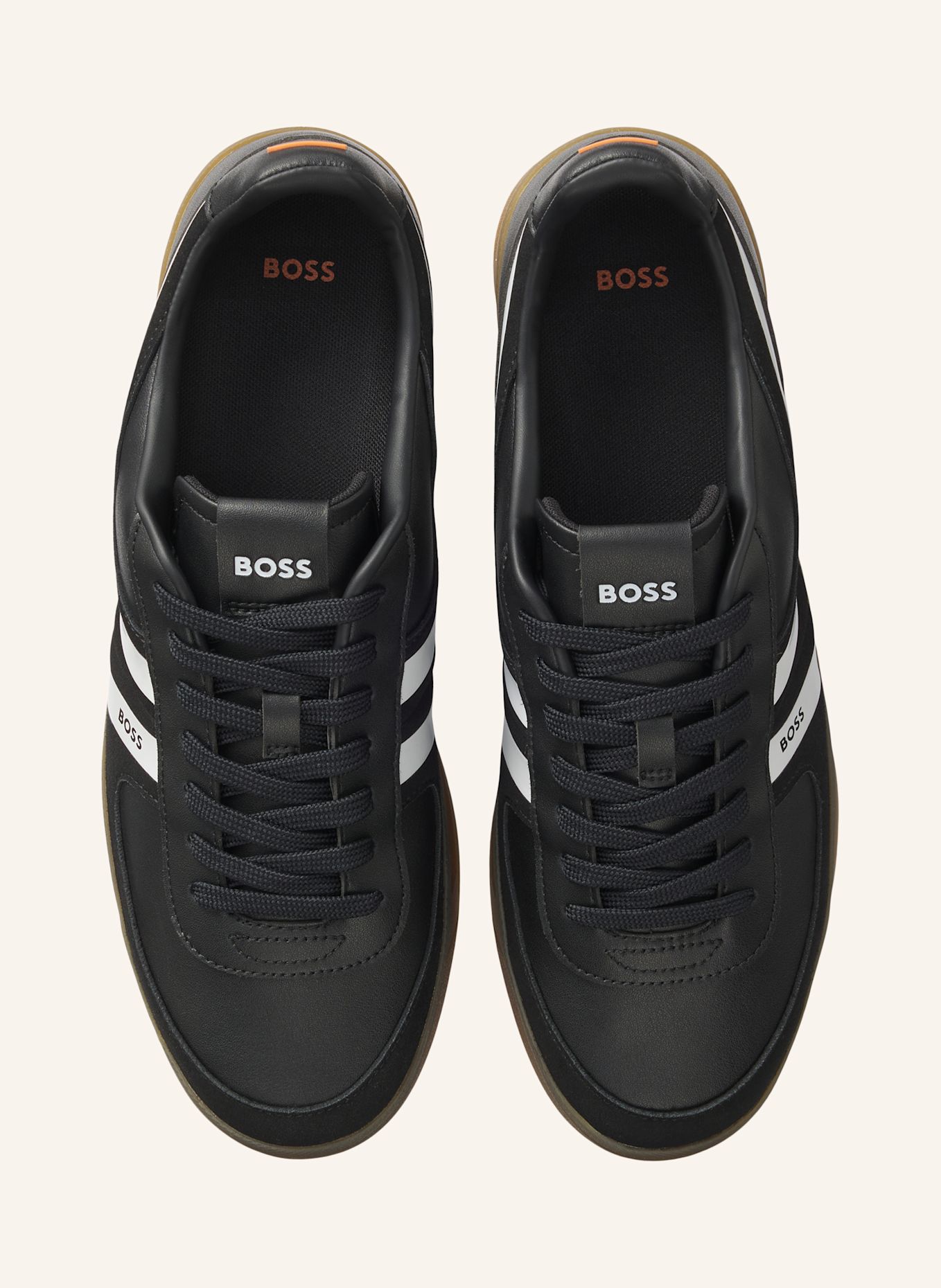 BOSS Sneaker BRANDON_TENN_MIPU: SCHWARZ
