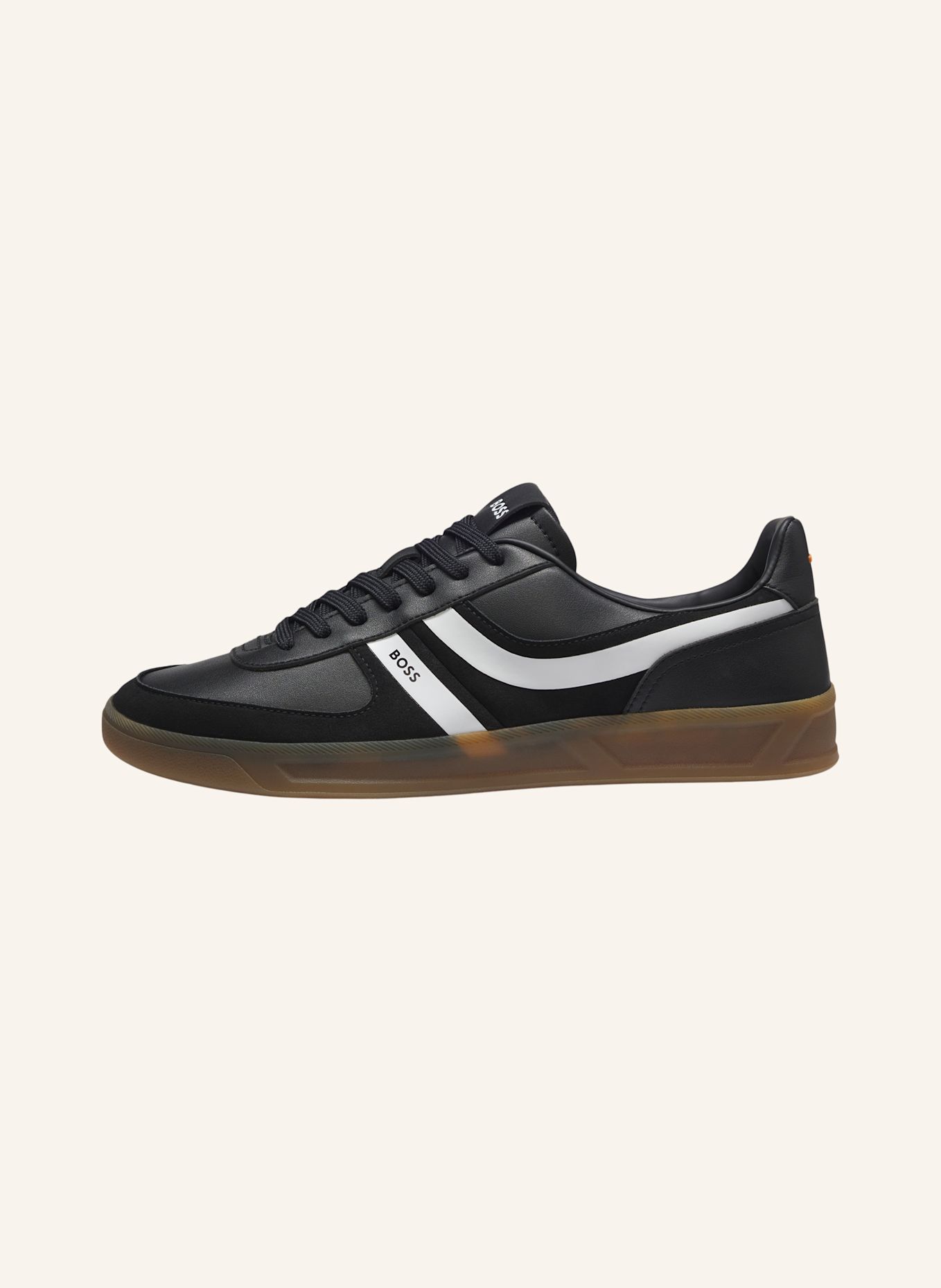 BOSS Sneaker BRANDON_TENN_MIPU: SCHWARZ