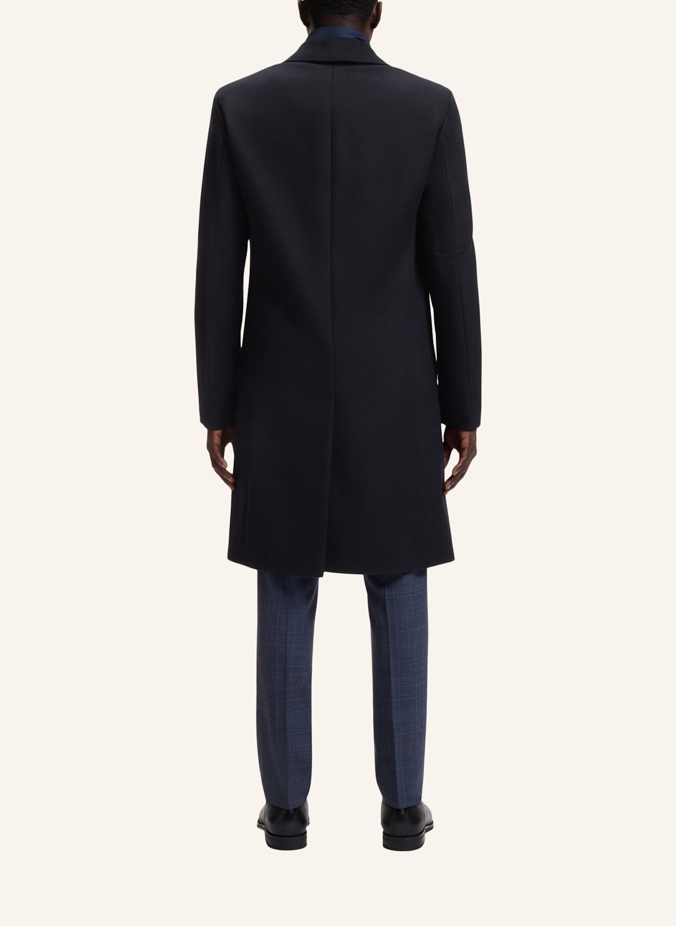 BOSS Mantel H-JARED-BIB-264 Regular Fit: DUNKELBLAU
