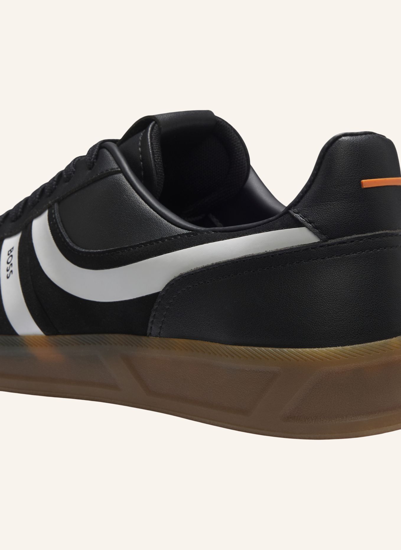 BOSS Sneaker BRANDON_TENN_MIPU: SCHWARZ