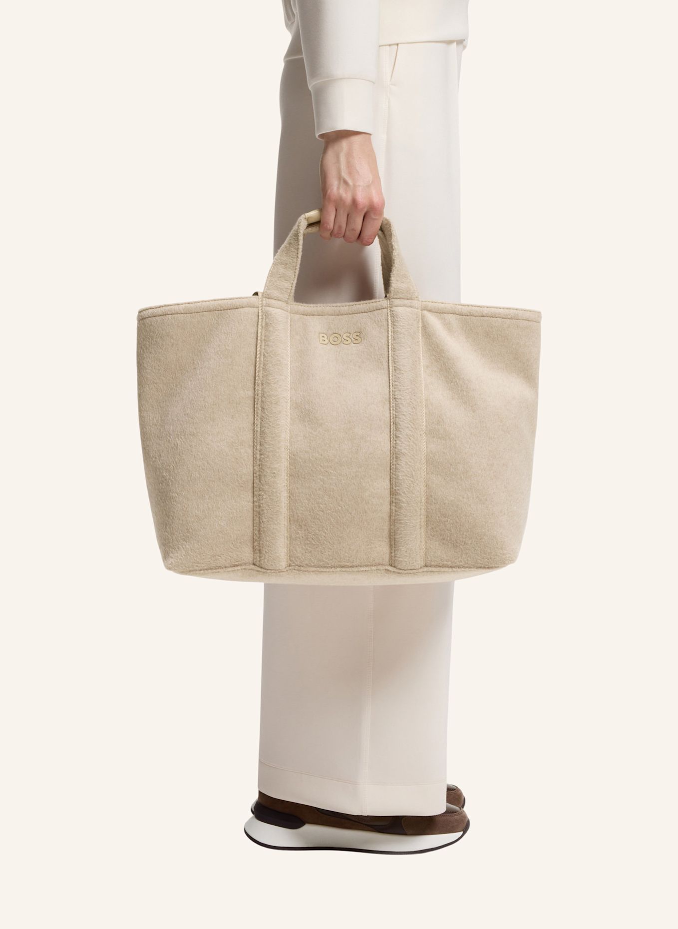 BOSS Tasche PALMAH TOTE L: BEIGE