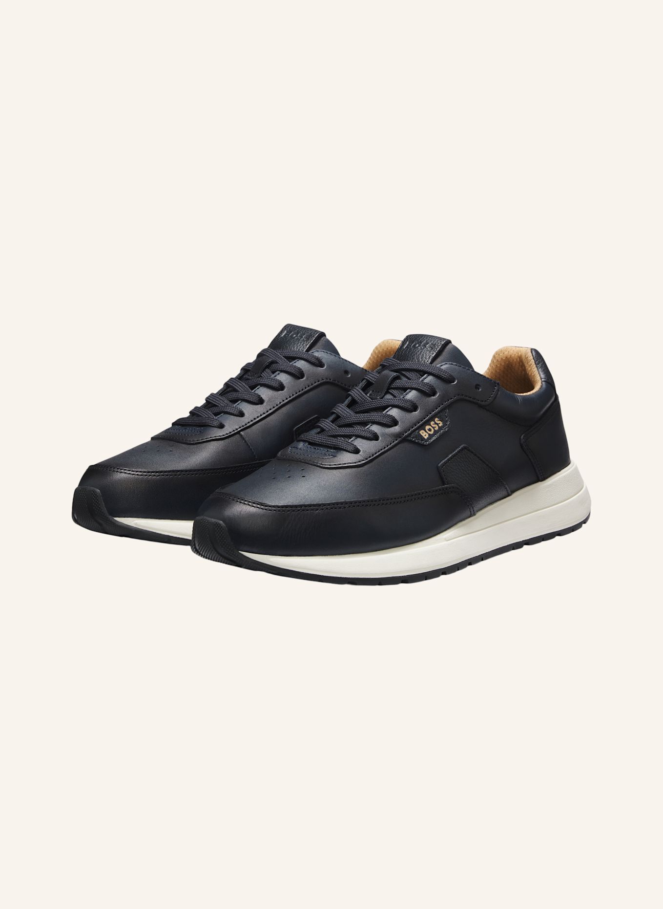 BOSS Sneaker VINSTON_RUNN_BUTB: DUNKELBLAU