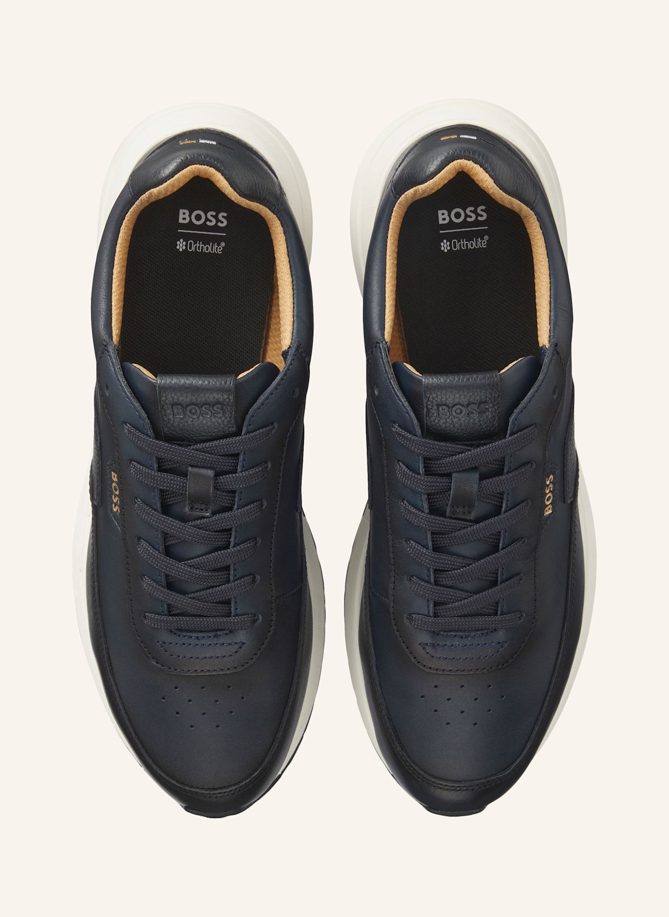 BOSS Sneaker VINSTON_RUNN_BUTB: DUNKELBLAU