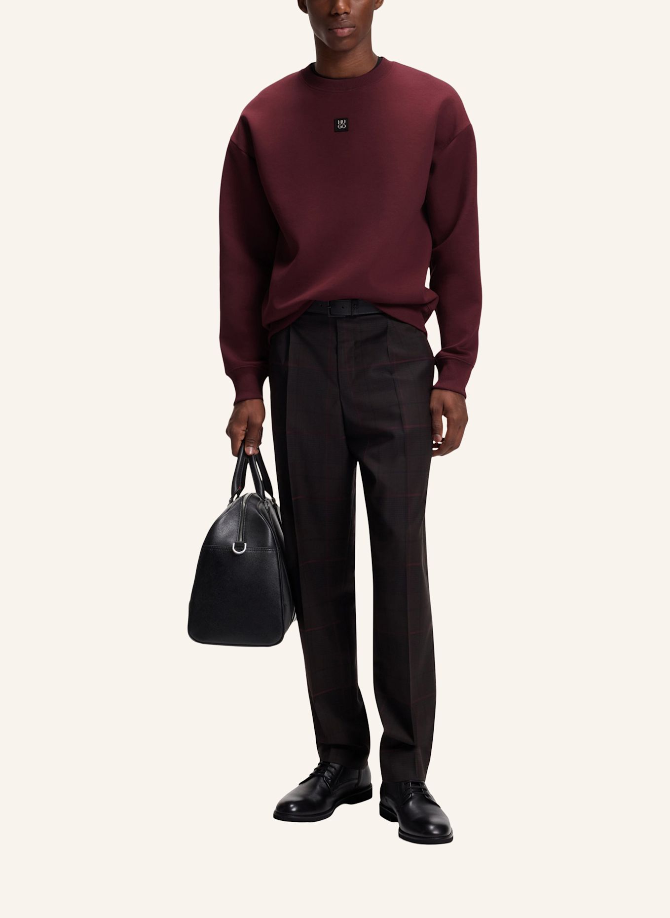 HUGO Sweatshirt DETTIL Relaxed Fit: ROSA