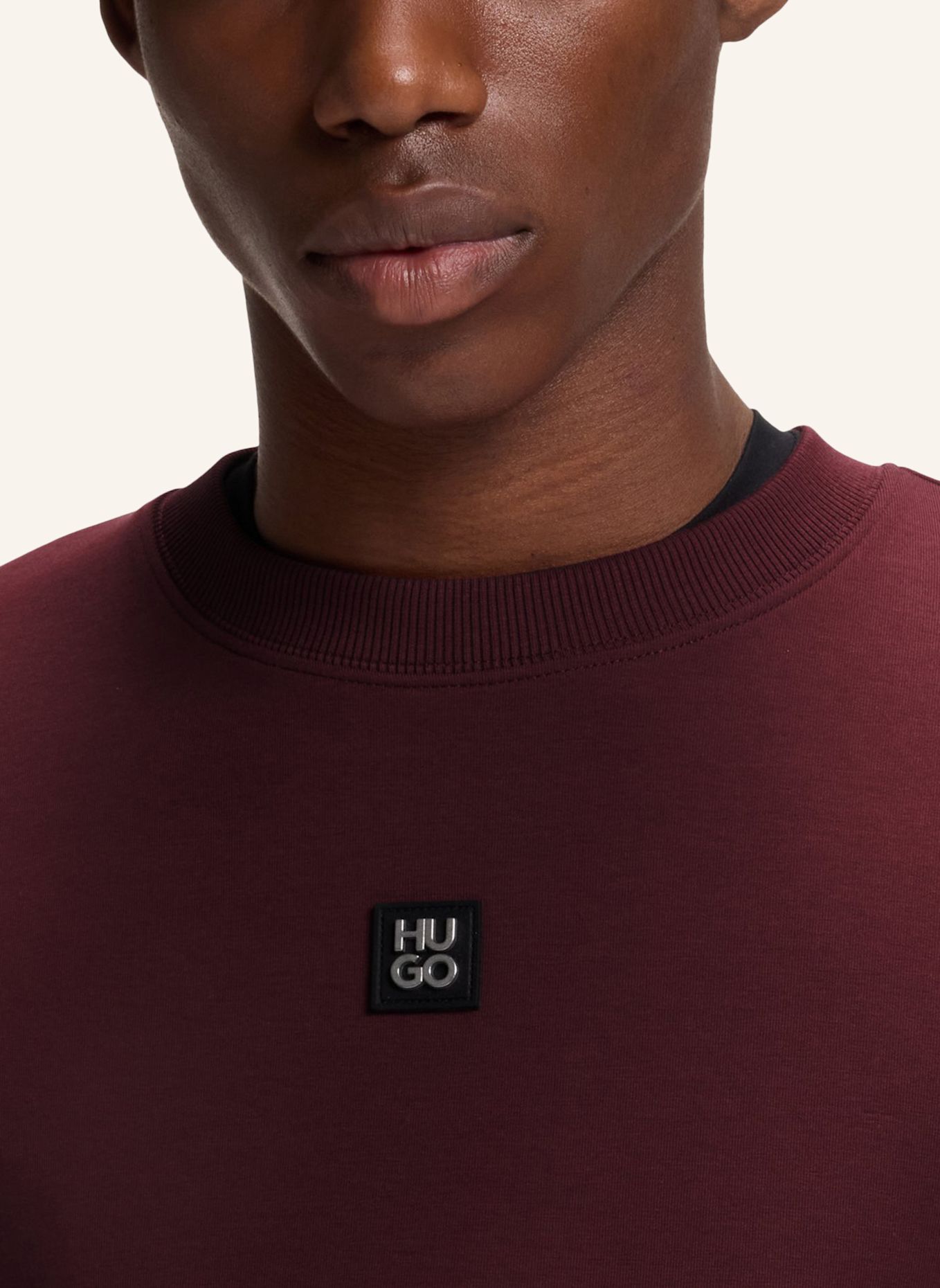 HUGO Sweatshirt DETTIL Relaxed Fit: ROSA