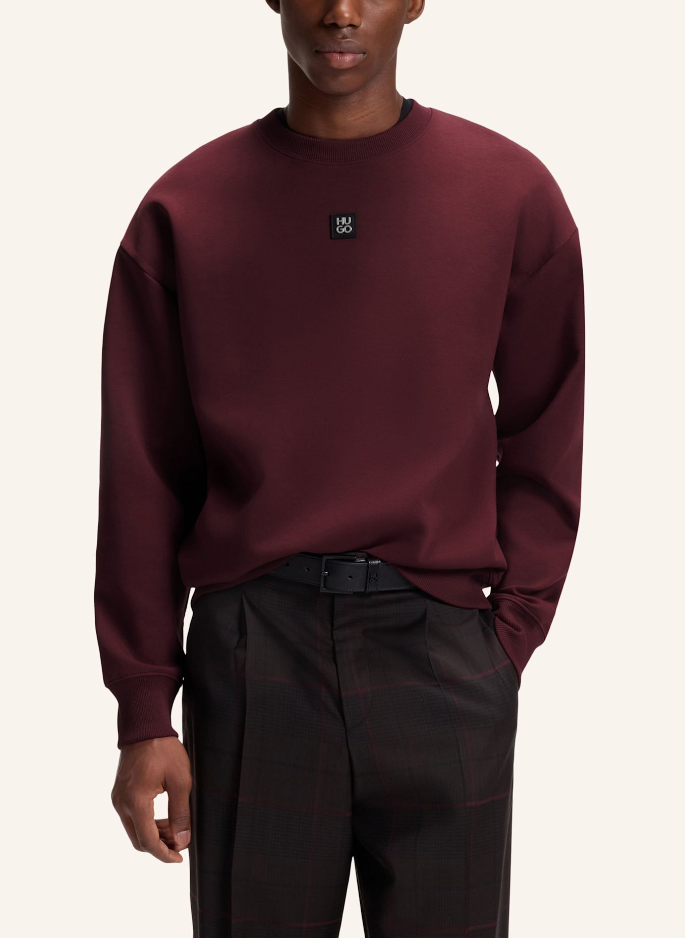HUGO Sweatshirt DETTIL Relaxed Fit: ROSA
