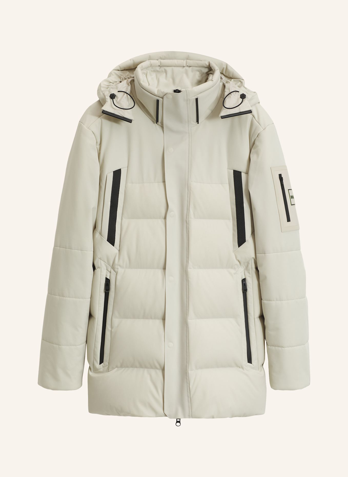 BOSS Jacke OW_BLOCK-X PARKA Regular Fit: BEIGE
