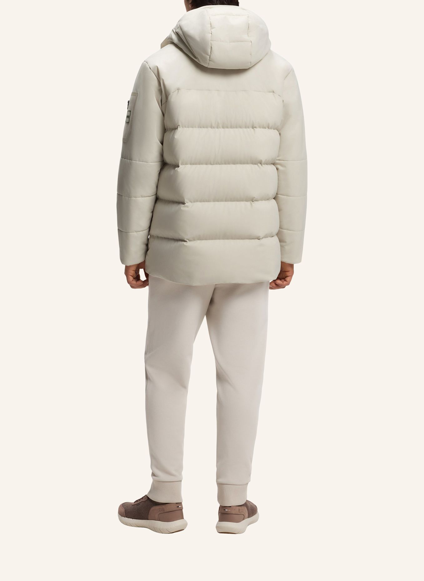 BOSS Jacke OW_BLOCK-X PARKA Regular Fit: BEIGE