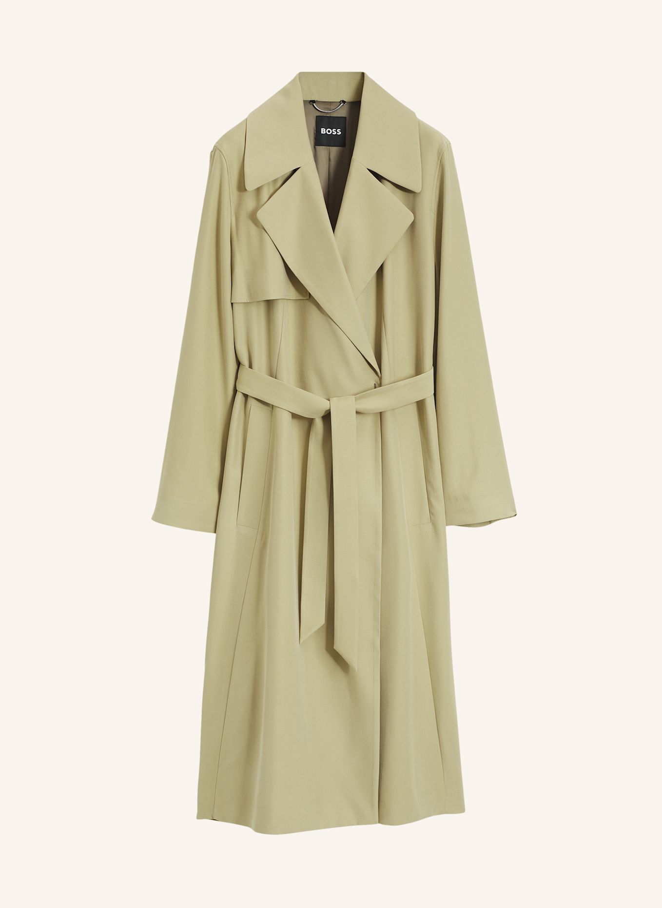 BOSS Mantel CALISSYA Regular Fit: KHAKI