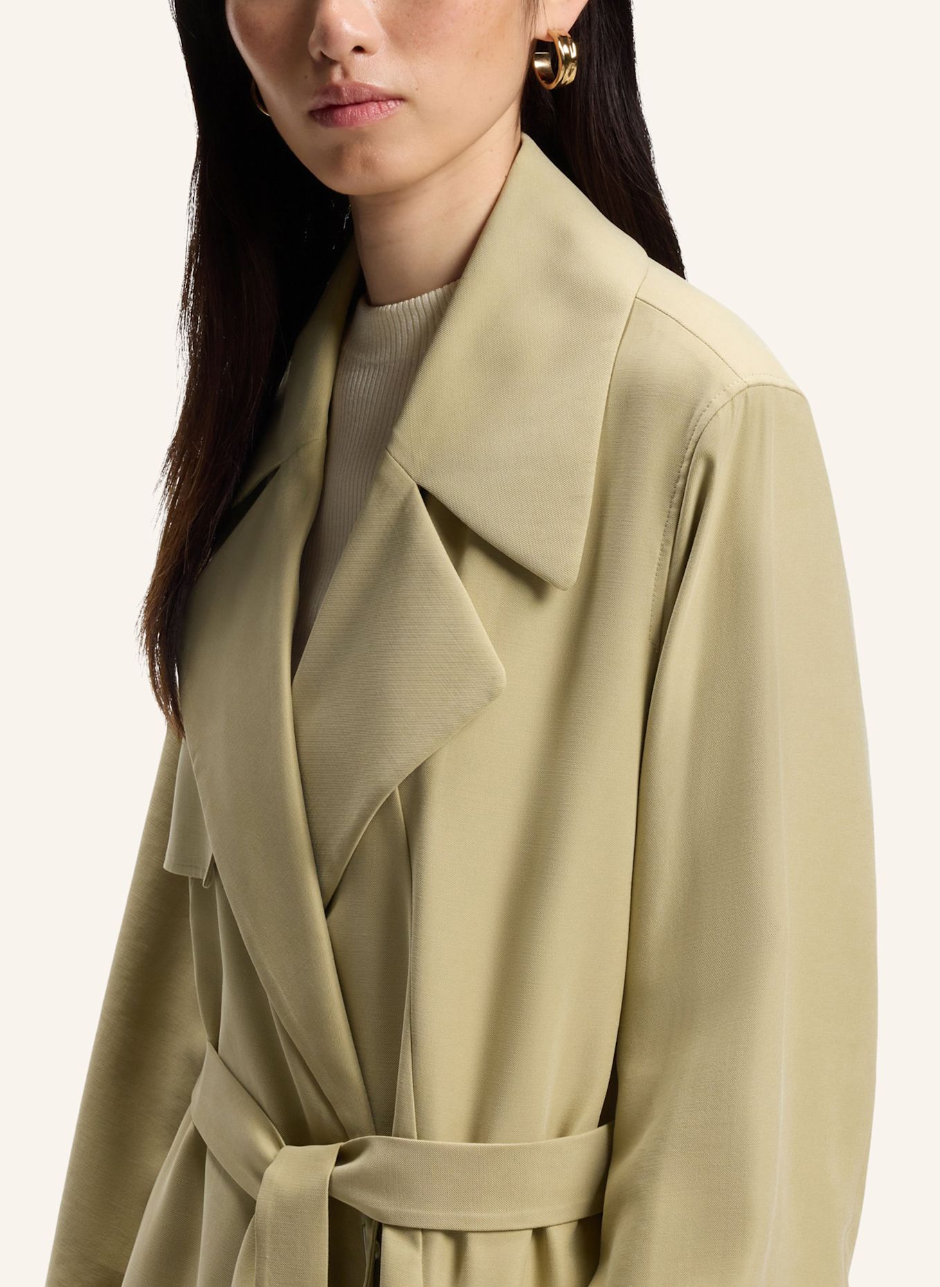 BOSS Mantel CALISSYA Regular Fit: KHAKI