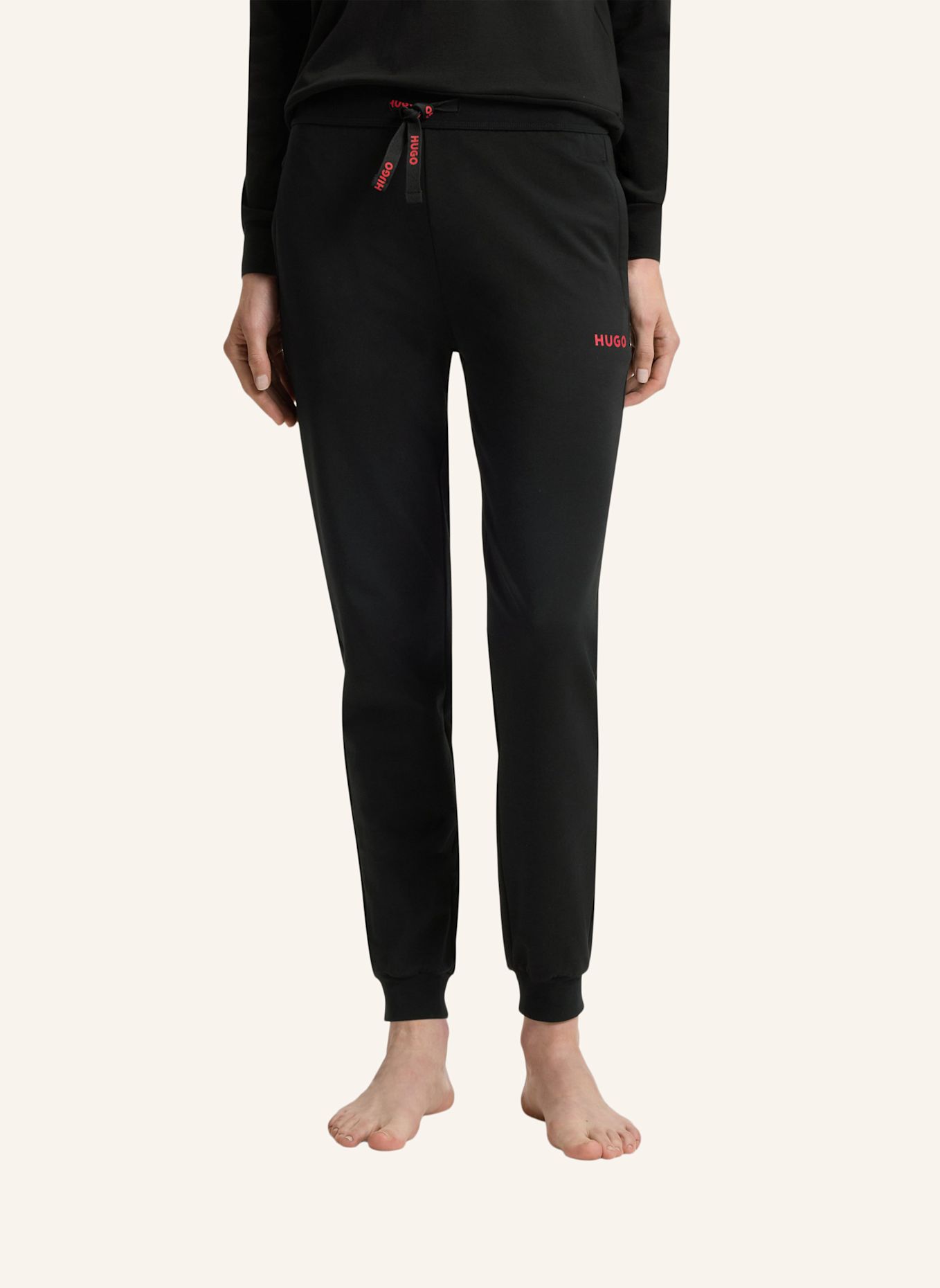 HUGO Loungewear Unterteil HUGO ID_PANT: SCHWARZ