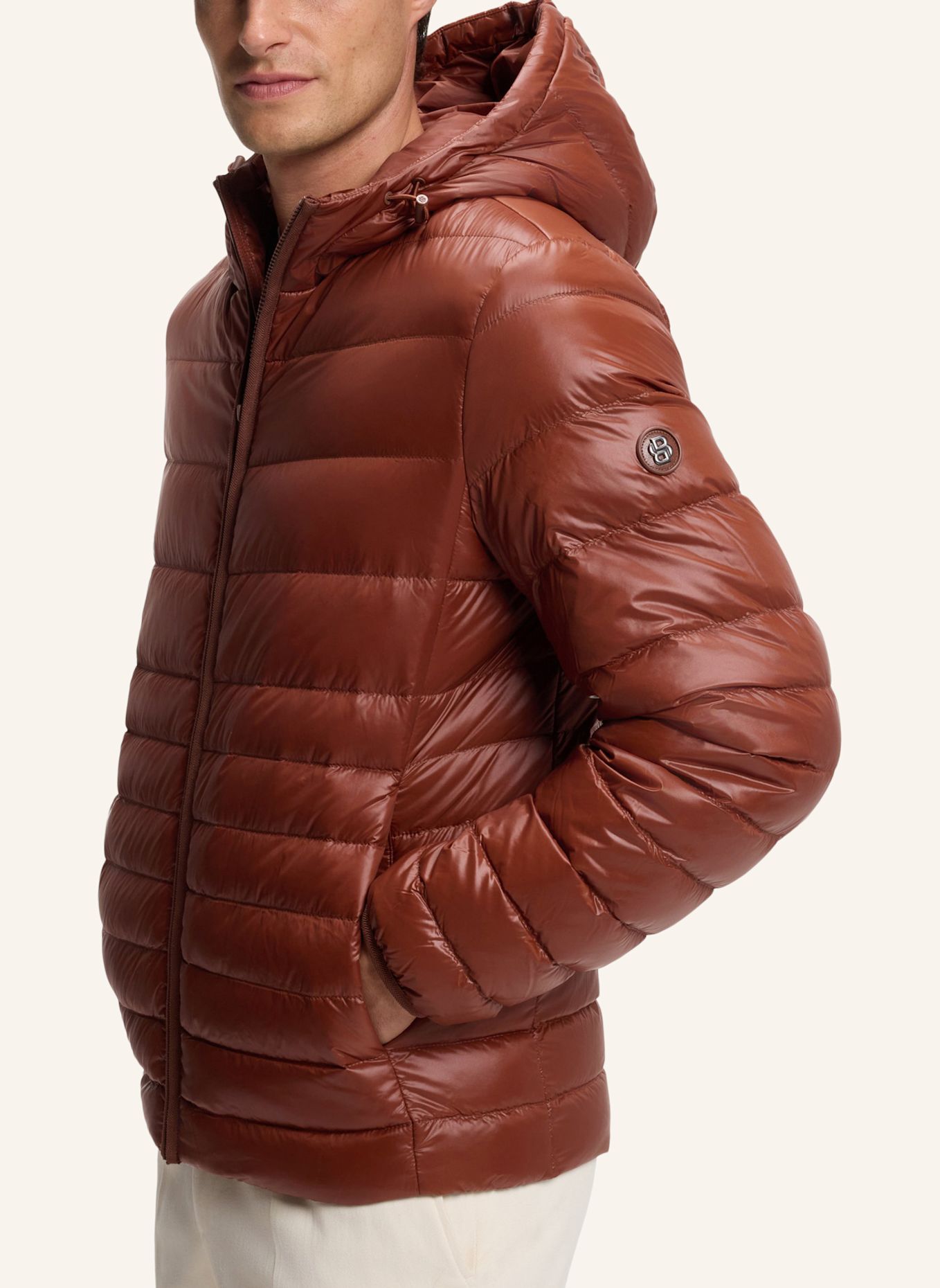 BOSS Daunenjacke H-DIMO: BRAUN