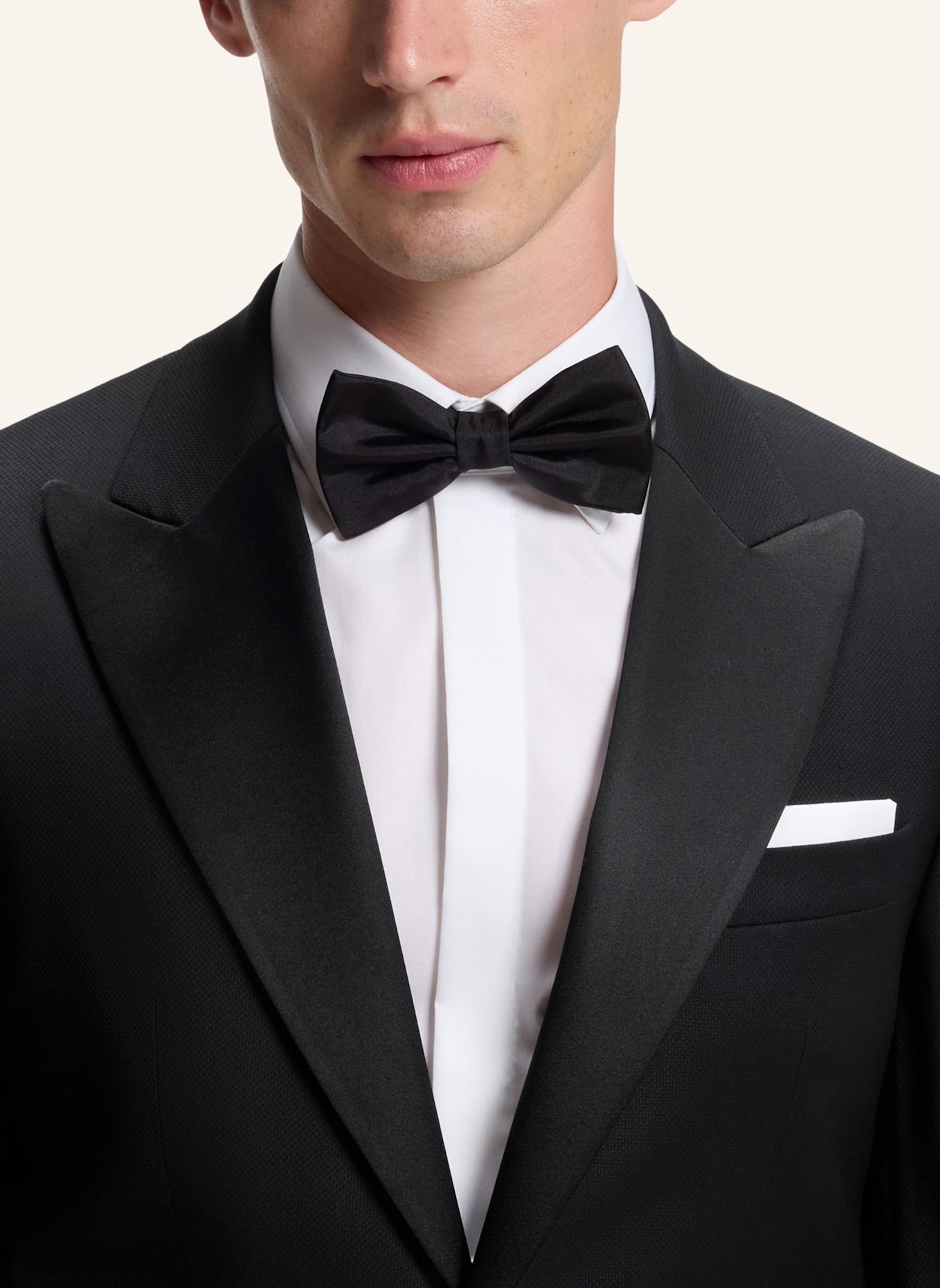 BOSS Anzug H-HUGE-2PCS-TUX-264 Slim Fit: SCHWARZ