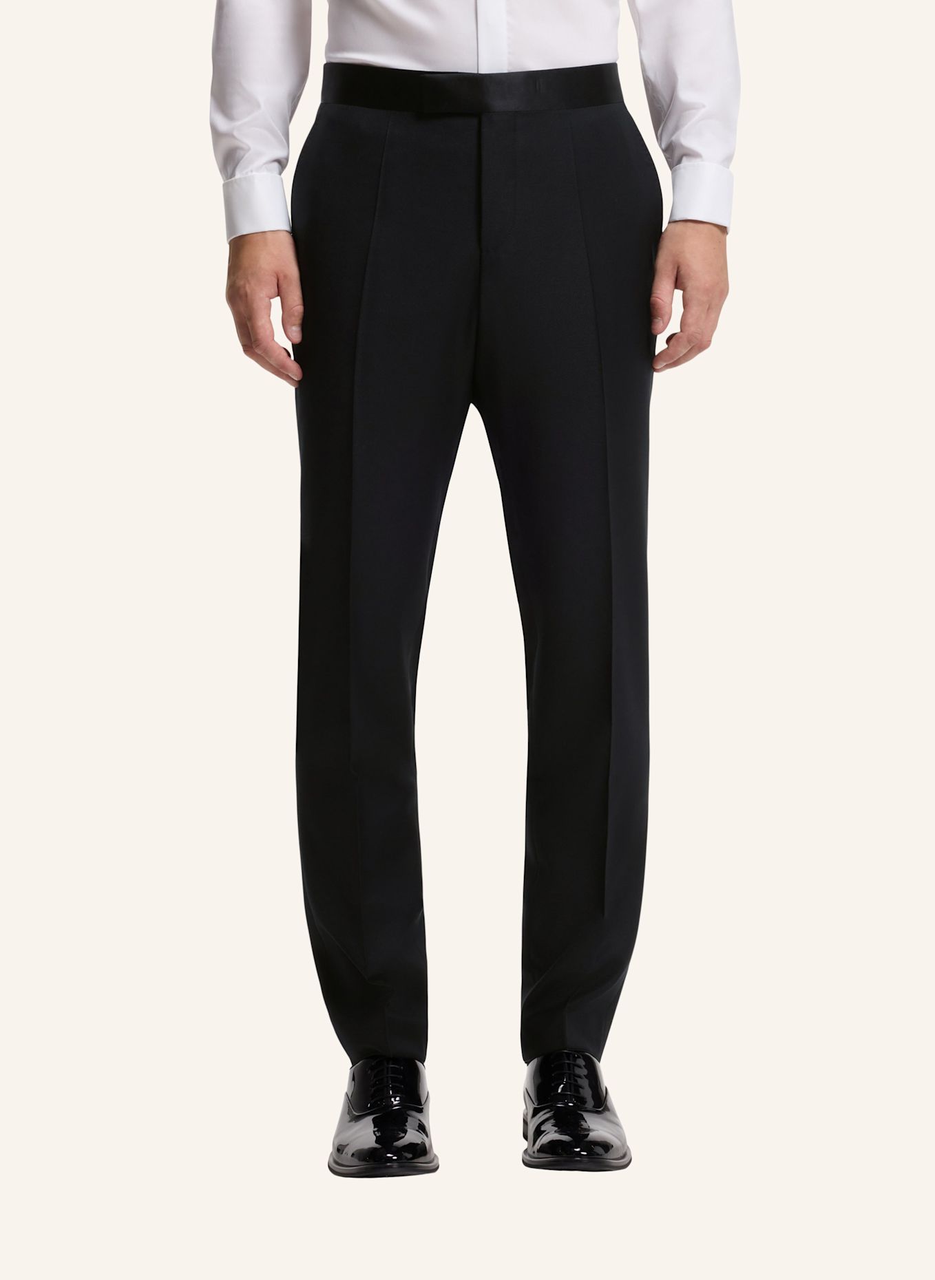 BOSS Anzug H-HUGE-2PCS-TUX-264 Slim Fit: SCHWARZ