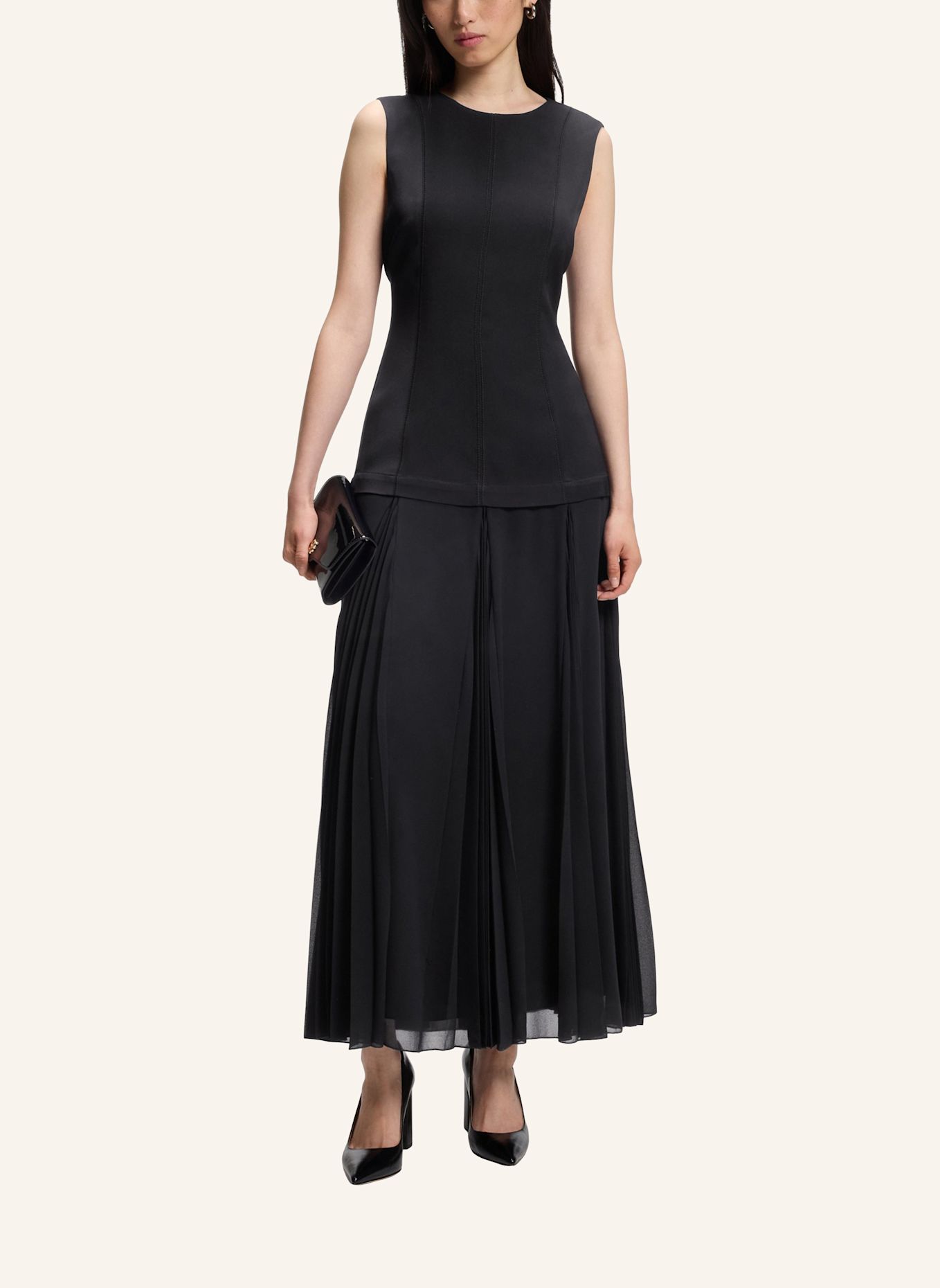 BOSS Kleid DETULIP Regular Fit: BLAU